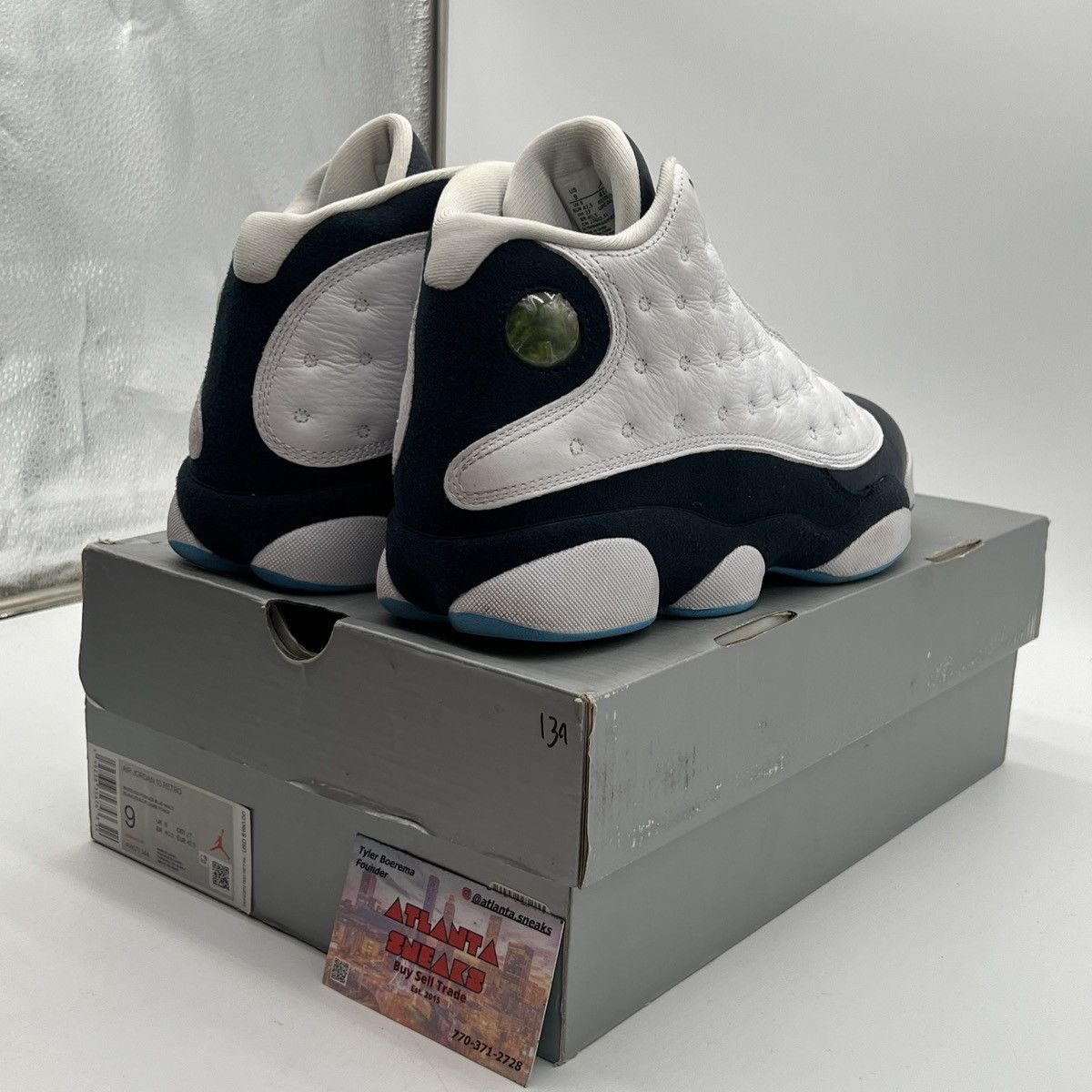 Jordan Brand Air Jordan 13 obsidian Size US 9 / EU 42 - 5 Thumbnail