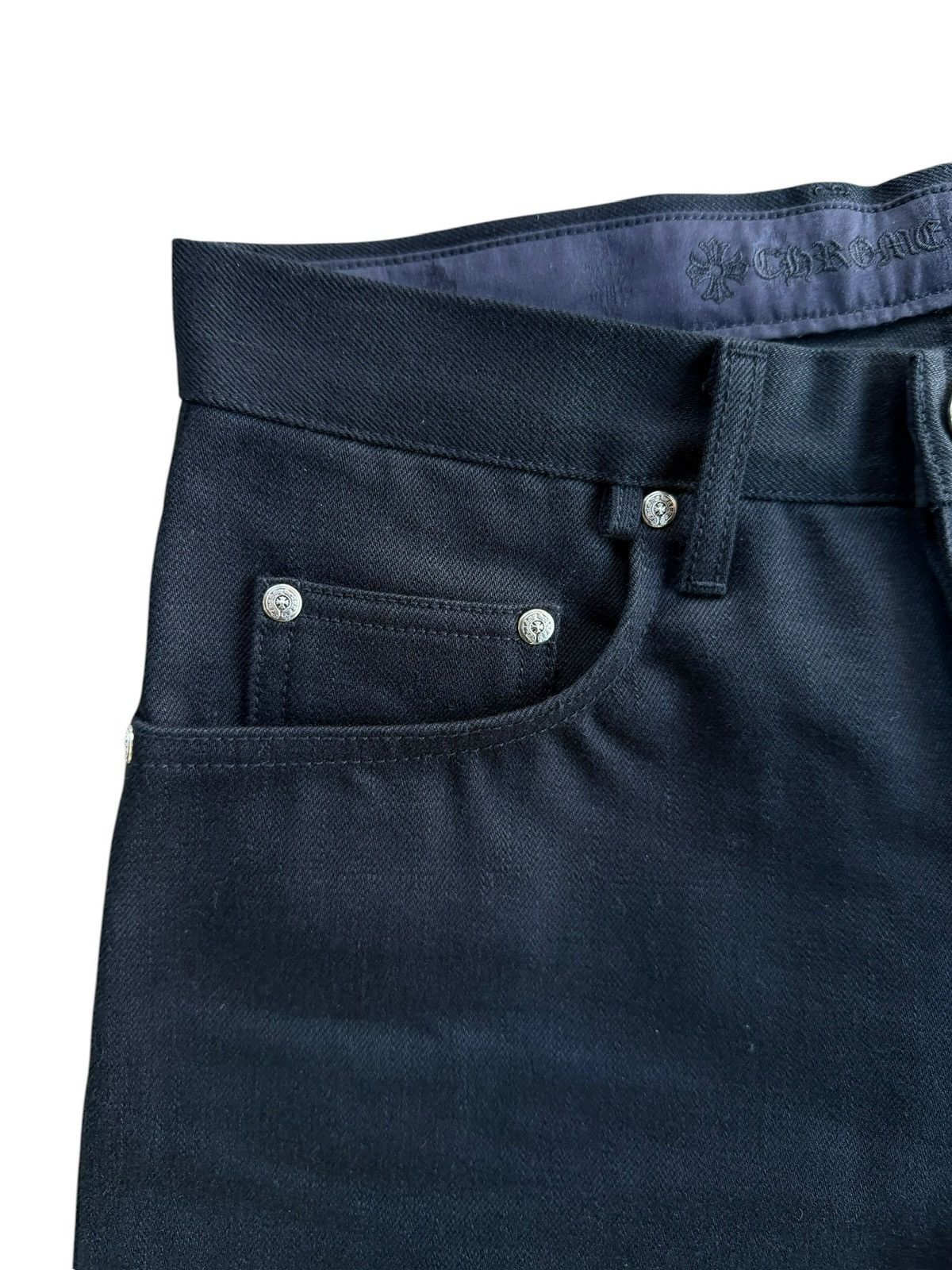 Chrome Hearts Chrome Hearts Fleur Knee Denim 30 Size US 30 / EU 46 - 5 Thumbnail
