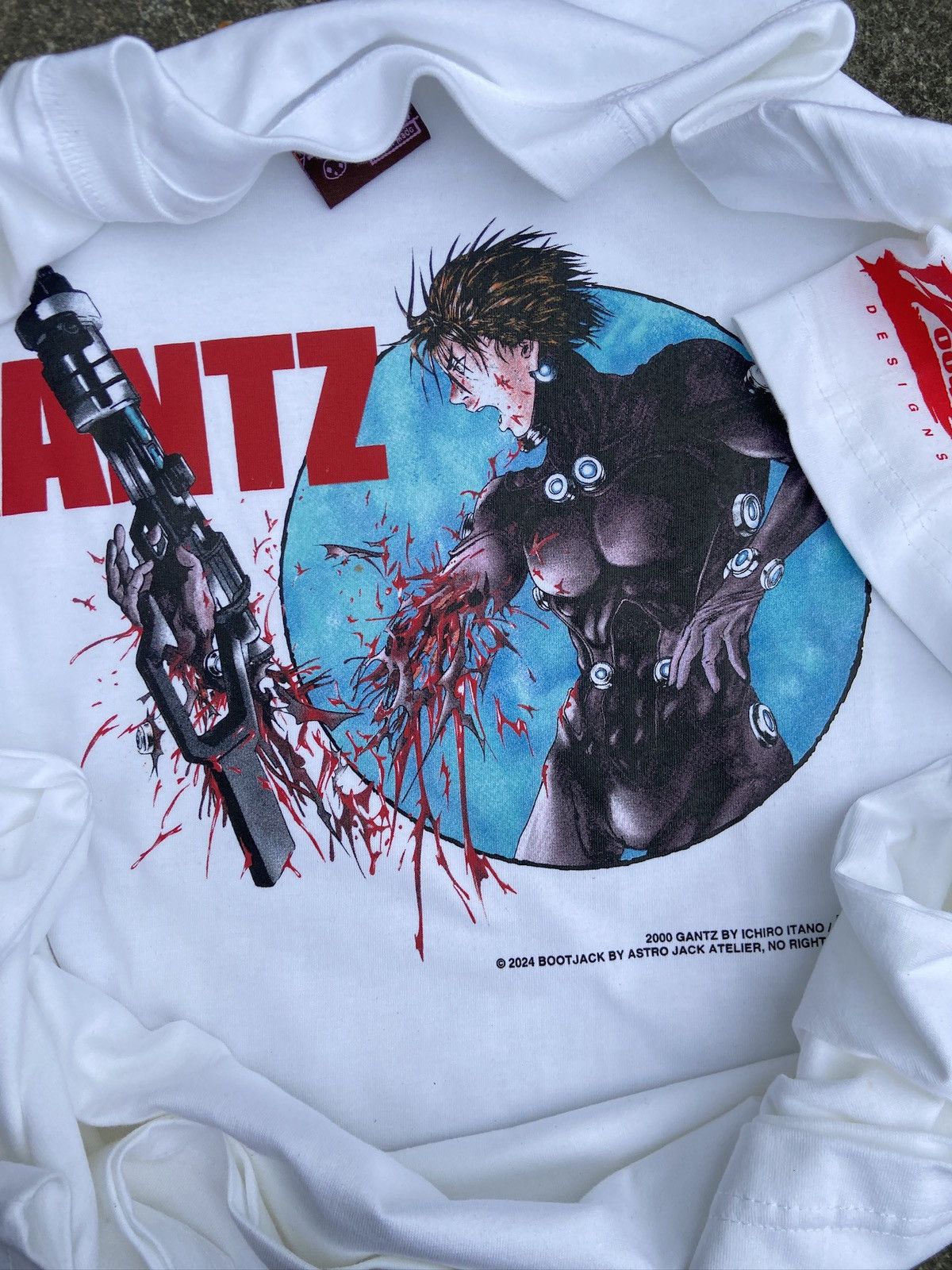GANTZ 90s〜00s Vintage tee Vintage GANTZ T-shirt Kishimoto Megumi Anime Comic Size XL Free