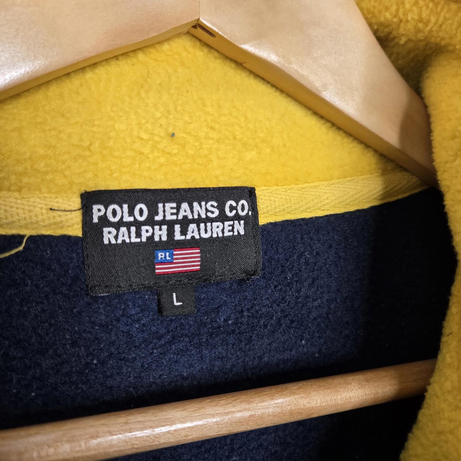 Polo Ralph Lauren Polo Fleece Sweater Mens Large Pullover Size US L / EU 52-54 / 3 - 3 Thumbnail