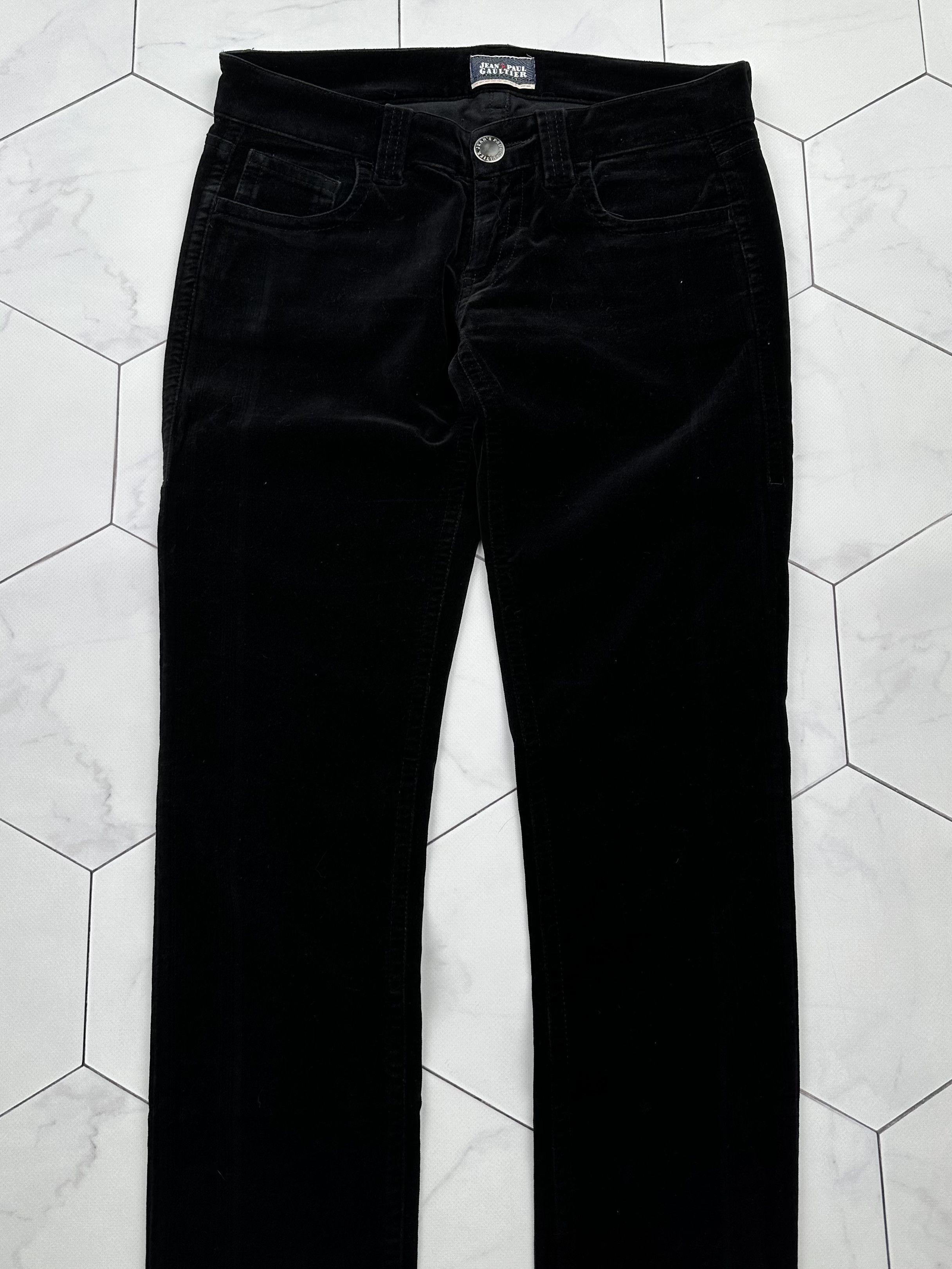 Jean Paul Gaultier Jean Paul Gaultier Vintage Velour Pants (B40) Size 28" / US 6 / IT 42 - 2 Thumbnail