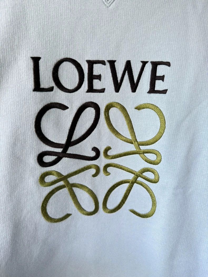 Loewe LOEWE Padded jacket, haze blue, embroidered big logo Size S / US 4 / IT 40 - 3 Thumbnail