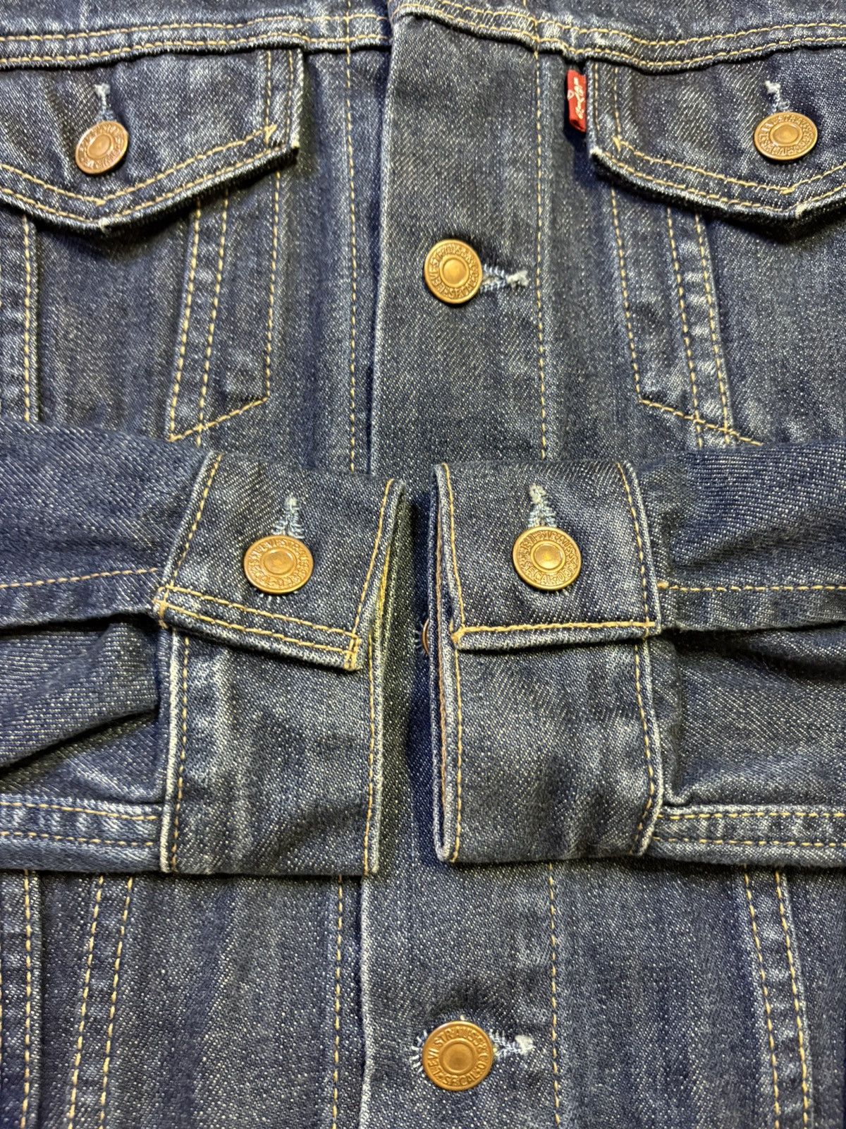 Levi's Vintage Levi's 70590 04 Denim Trucker Jacket Womens Size S Size S / US 4 / IT 40 - 10 Thumbnail