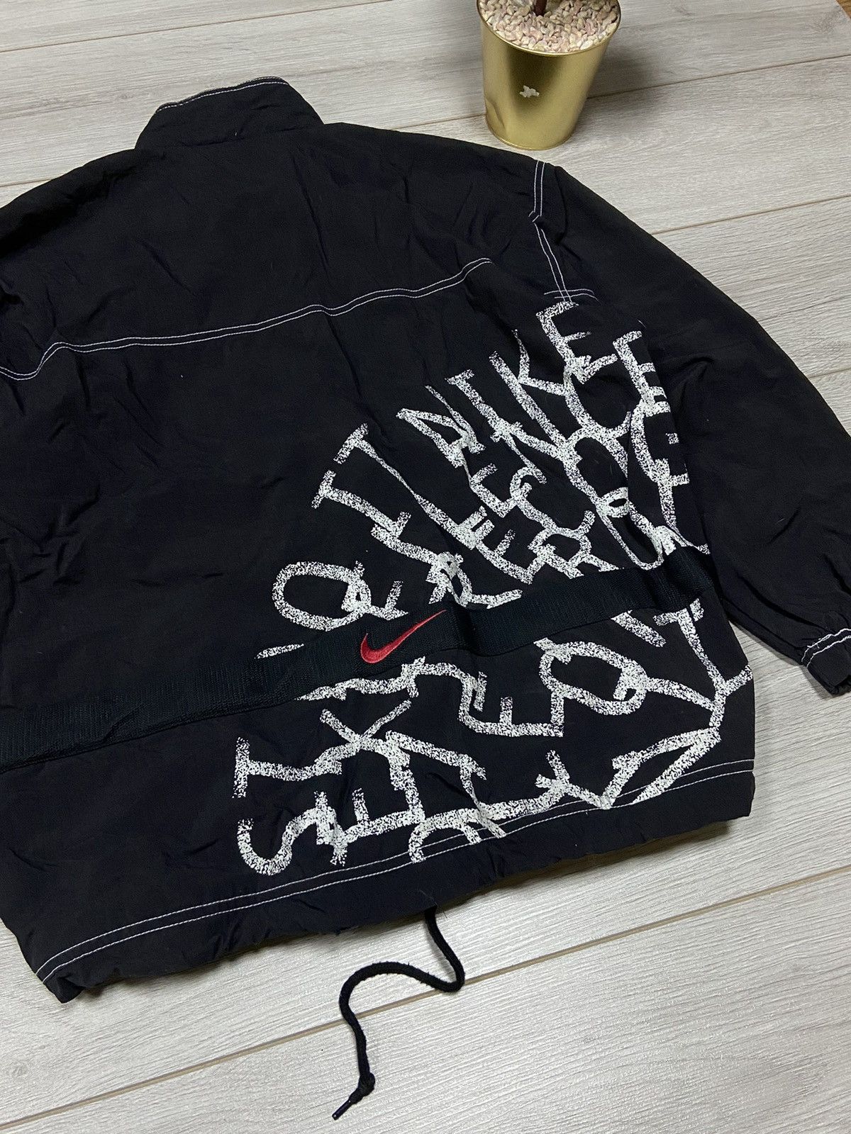 Nike Nike vintage stitched big logo track jacket windbreaker Size US M / EU 48-50 / 2 - 7 Thumbnail