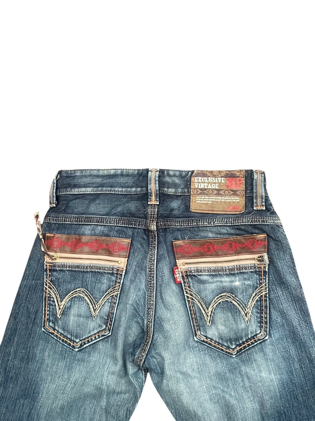 Edwin Vintage Edwin 444XVS Distresed Jeans Size US 33 - 9 Thumbnail