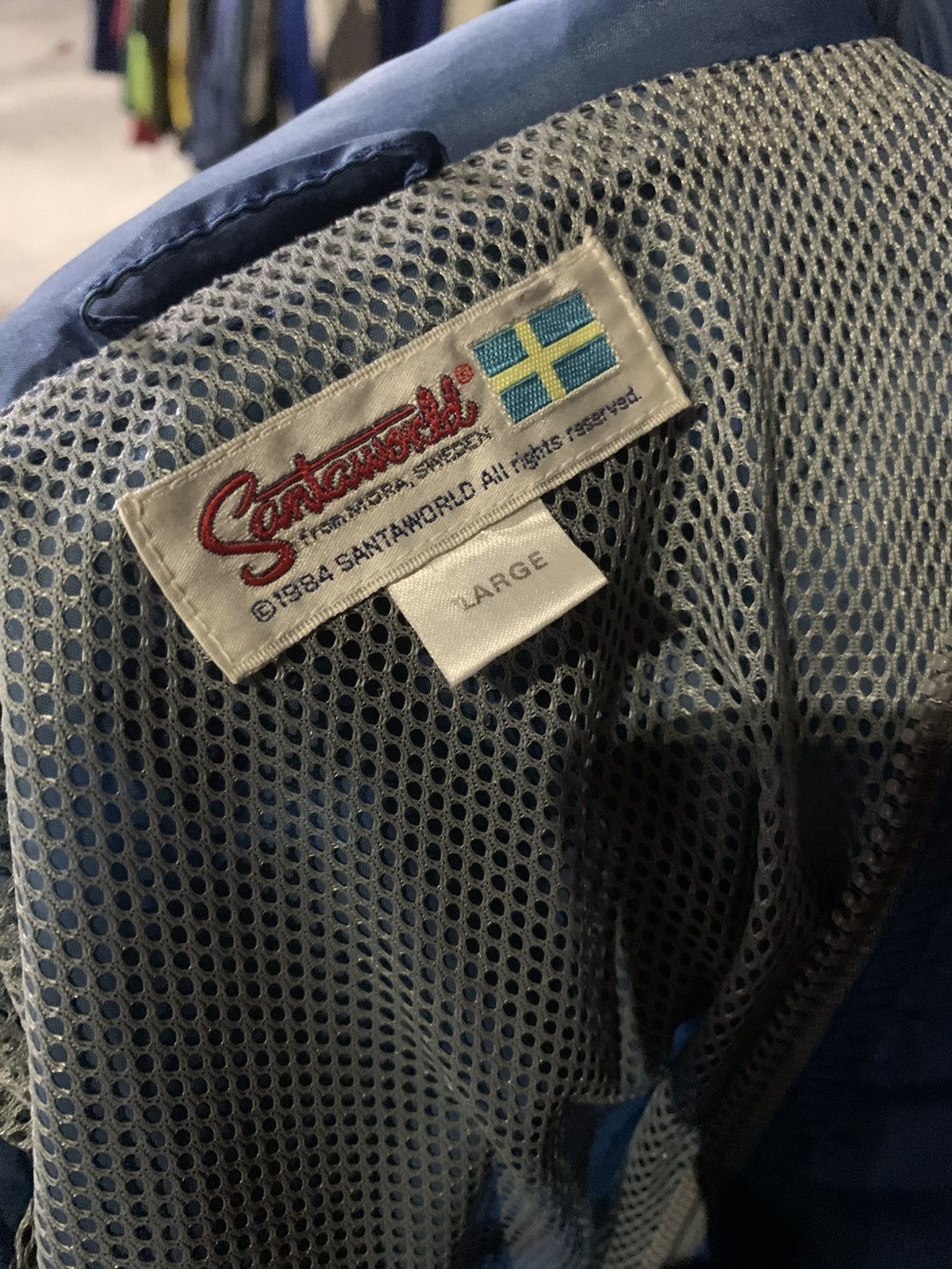 Japanese Brand Vintage SantaWorld 1984 Light Jacket Size US L / EU 52-54 / 3 - 4 Thumbnail