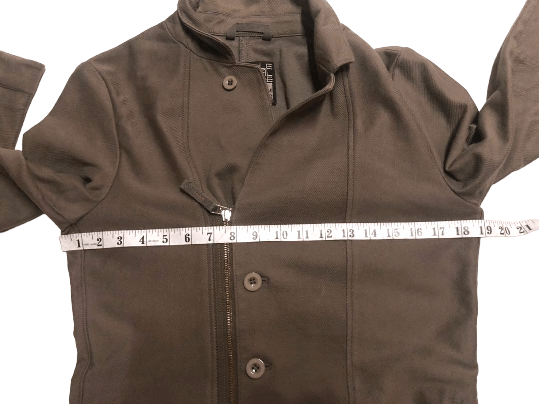 Marithe + Francois Girbaud Le Casual De Marithe Francois Girbaud Zipper Button Jacket Size US M / EU 48-50 / 2 - 18 Thumbnail