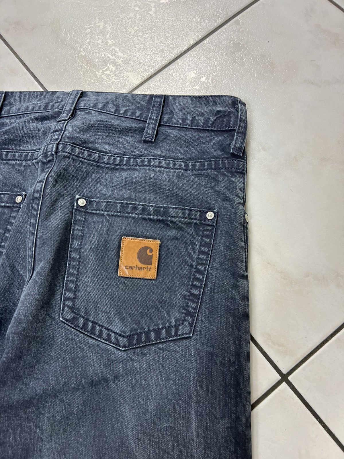 Carhartt Vintage Carhartt slim pant straight washed y2k jeans regular Size US 30 / EU 46 - 15 Thumbnail