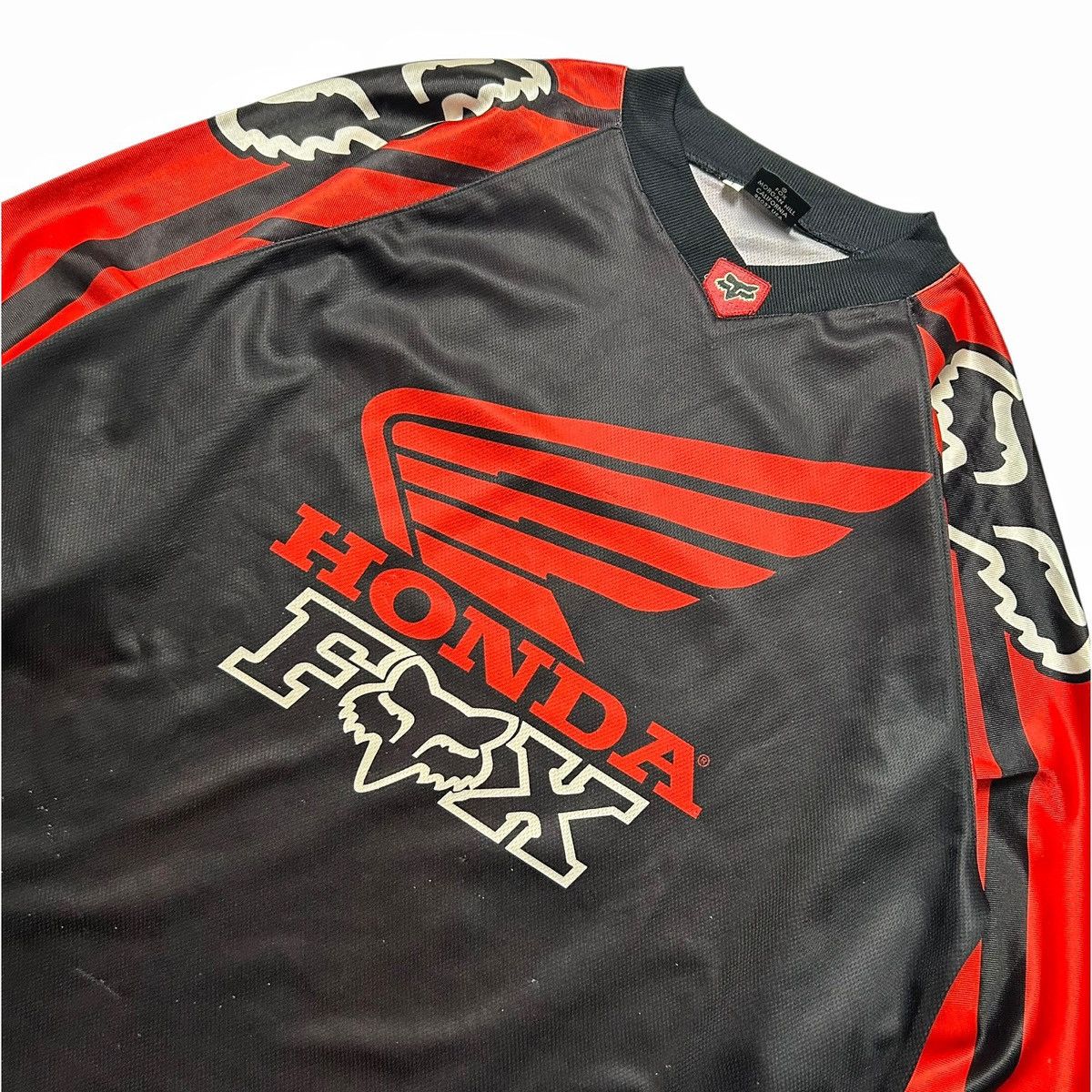 Fox Racing × Gear for Sports × Vintage Vintage 1998 Honda Fox Racing Jersey Ezra Lusk Motocross Size US L / EU 52-54 / 3 - 6 Thumbnail