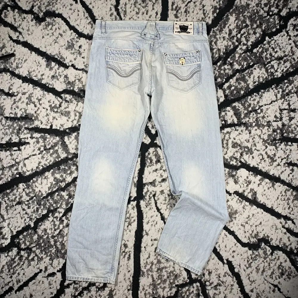 Vintage Vintage Dolce Gabbana D&G Avant Garde Drip Pants y2k Size US 34 / EU 50 - 1 Thumbnail