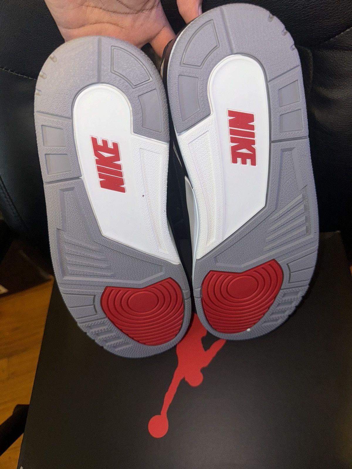 Jordan Brand × Nike AIR JORDAN 3 “BLACK CEMENT” RETRO 2024 Size US 11 / EU 44 - 6 Thumbnail