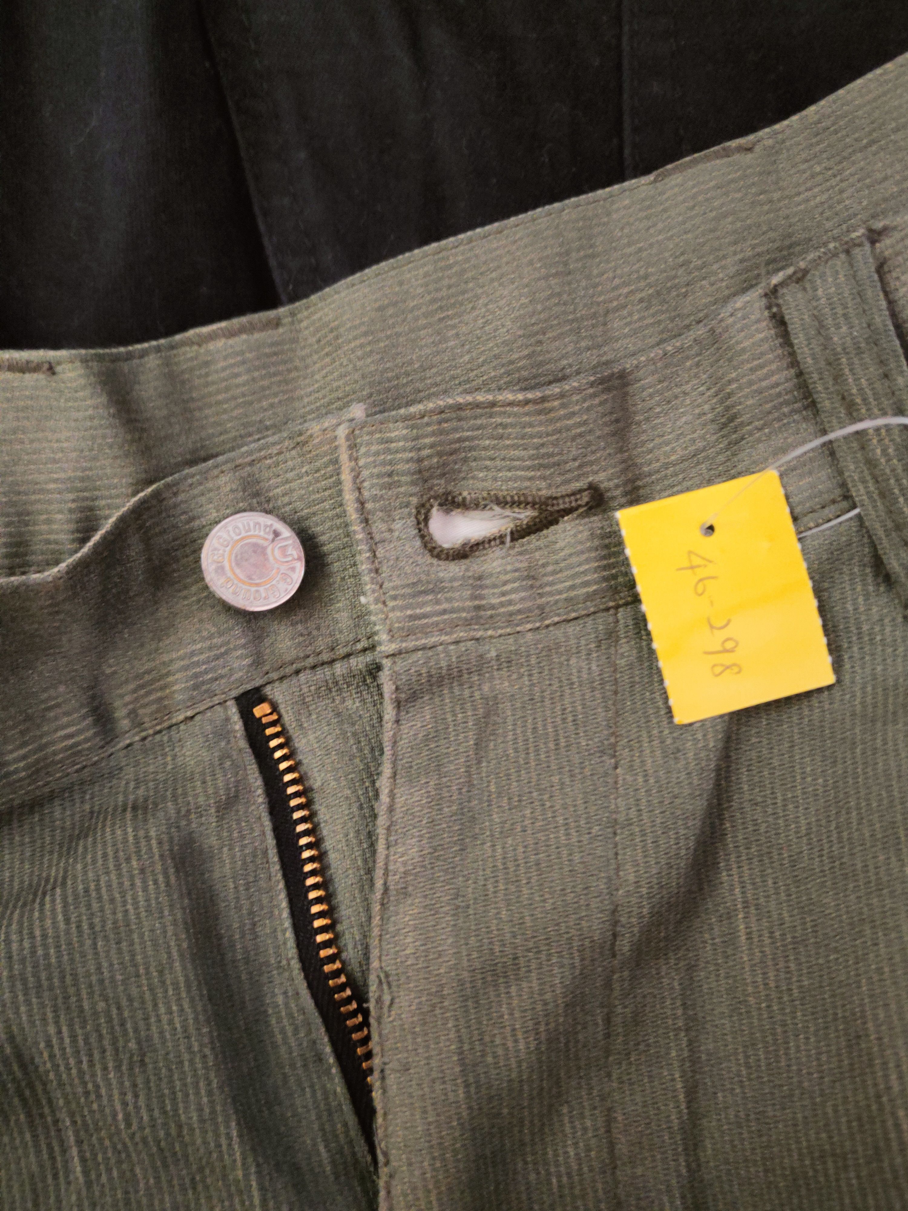 Japanese Brand DL G.ground Green Multipocket Cargo for #46-298 Size US 31 - 15 Thumbnail