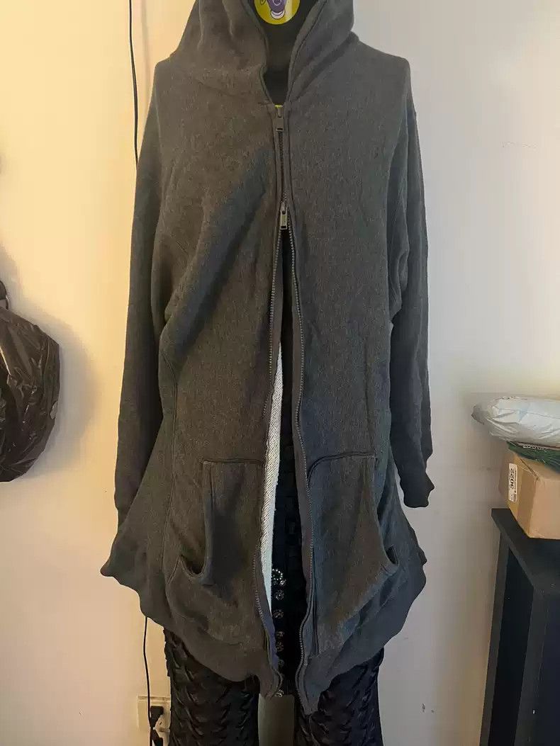 UNDERCOVER dissolution 04ss Show long gray variant hoodie
