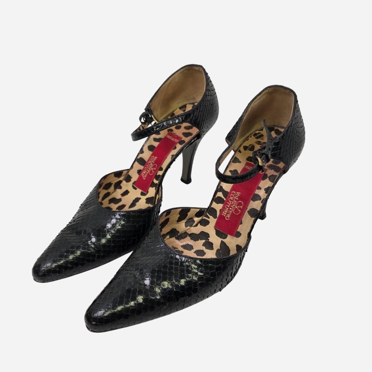 Valentino Valentino Snakeskin Heels Size US 6.5 / IT 36.5 - 1 Thumbnail