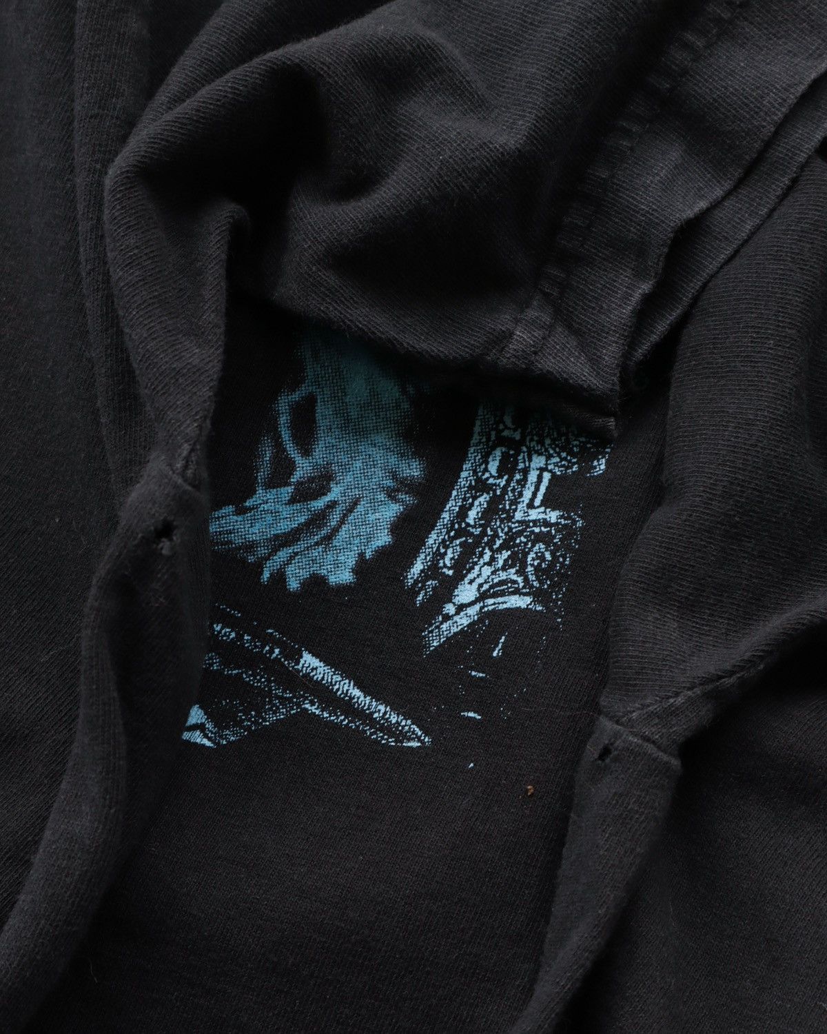 Nirvana Vintage Kurt Cobain Nirvana Memorial Angel Black Archive Tee Size US L / EU 52-54 / 3 - 9 Thumbnail