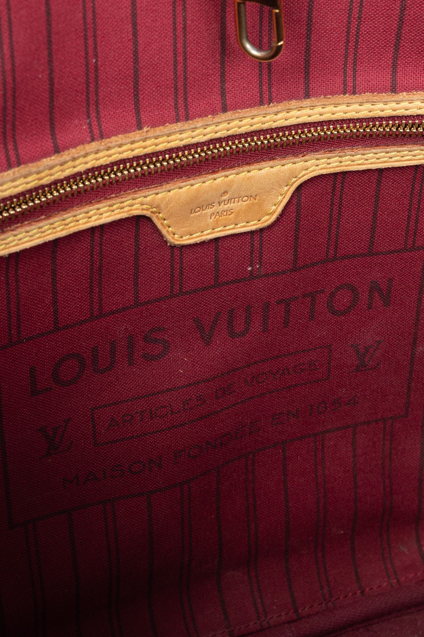 Louis Vuitton Louis Vuitton Neverfull MM Monogram Canvas Tote Size ONE SIZE - 12 Thumbnail