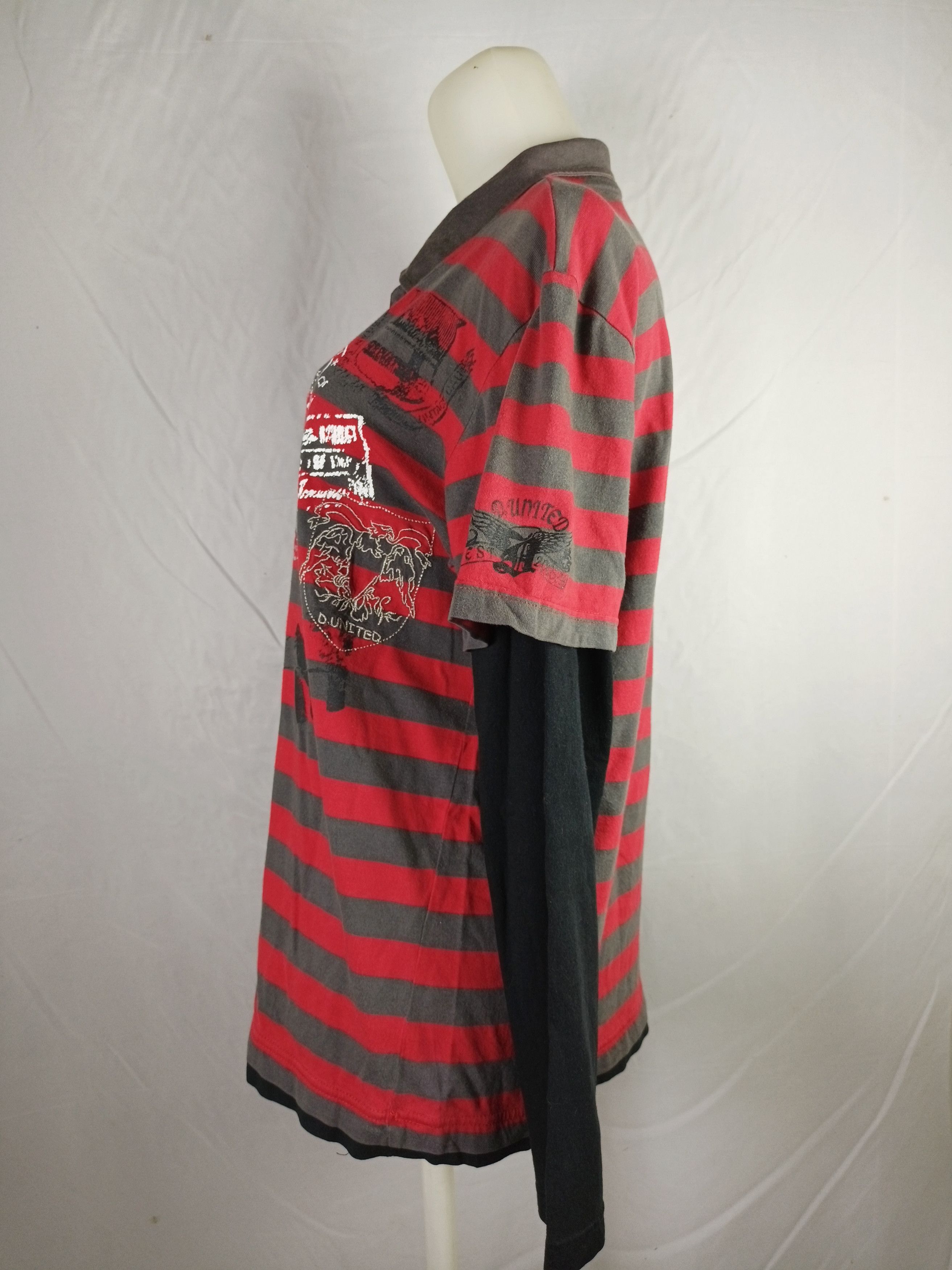 If Six Was Nine × Japanese Brand Design United Double Layers Long Sleeve Stripe Size US L / EU 52-54 / 3 - 19 Thumbnail