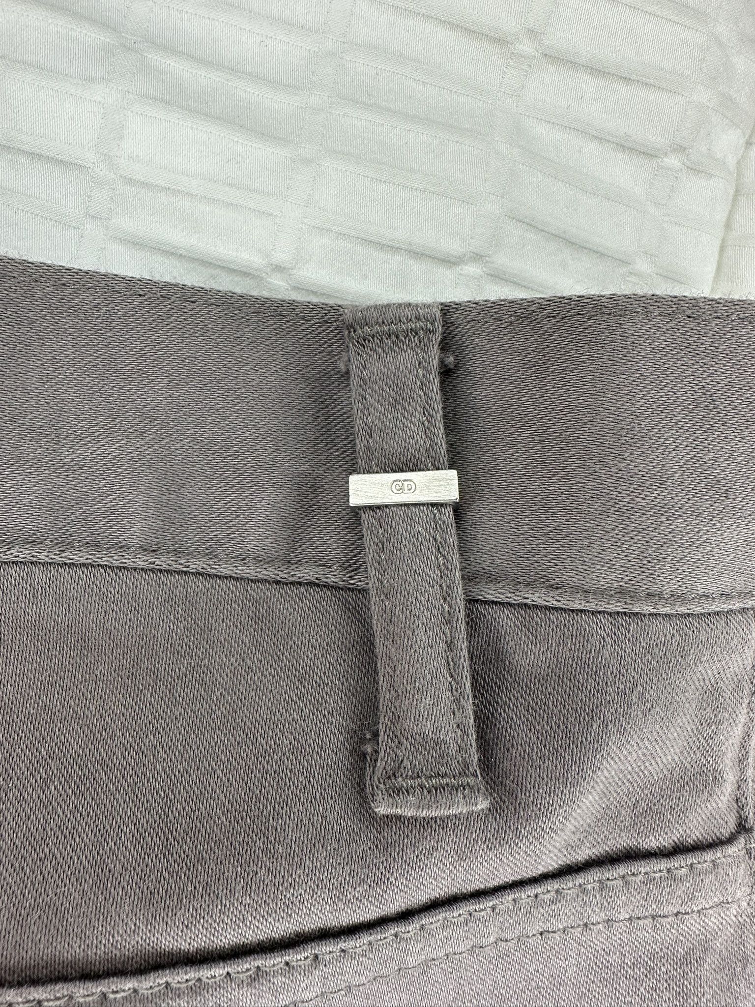 Dior Dior Japan Grey/Purple Twill Pants Size US 34 / EU 50 - 4 Thumbnail