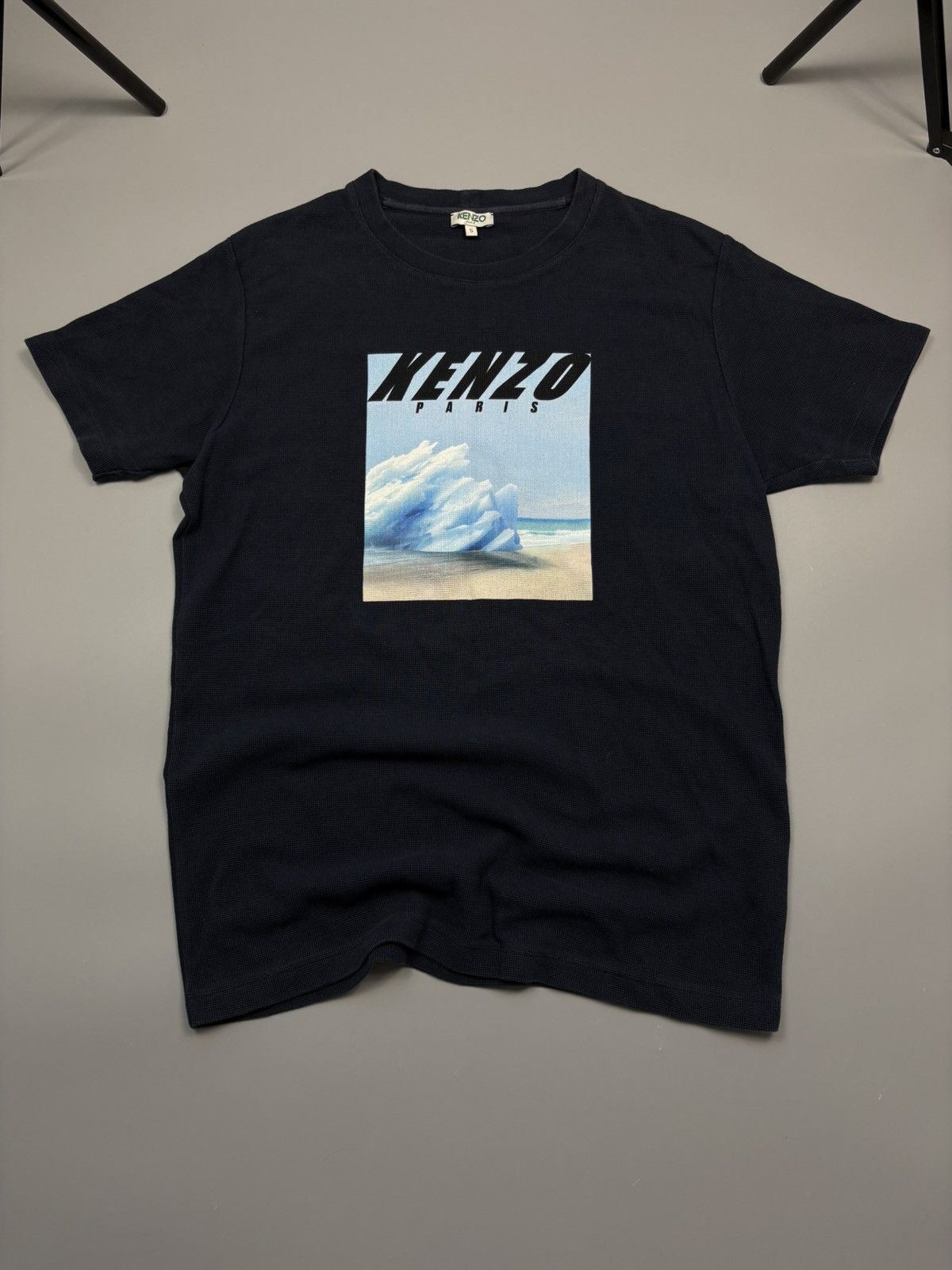 Kenzo Kenzo Paris Big logo vintage streetwear luxury style t-shirt Size US S / EU 44-46 / 1 - 1 Thumbnail