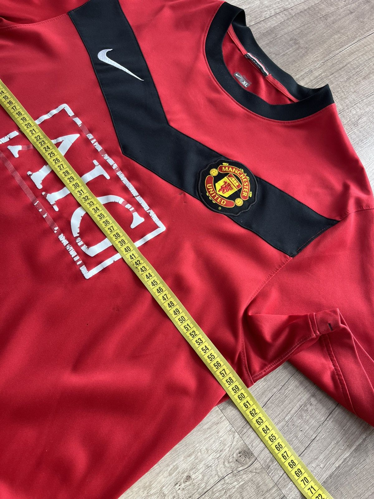 Vintage Manchester United Shirt Red 2008-2009 Nike Football Jersey Size US XL / EU 56 / 4 - 19 Thumbnail
