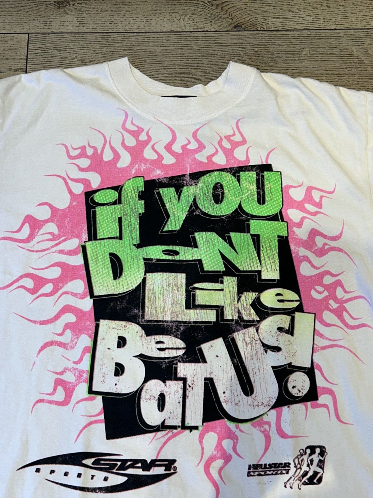 HELLSTAR Hellstar If You Dont Like Us Beat Us Tee Size US M / EU 48-50 / 2 - 2 Thumbnail