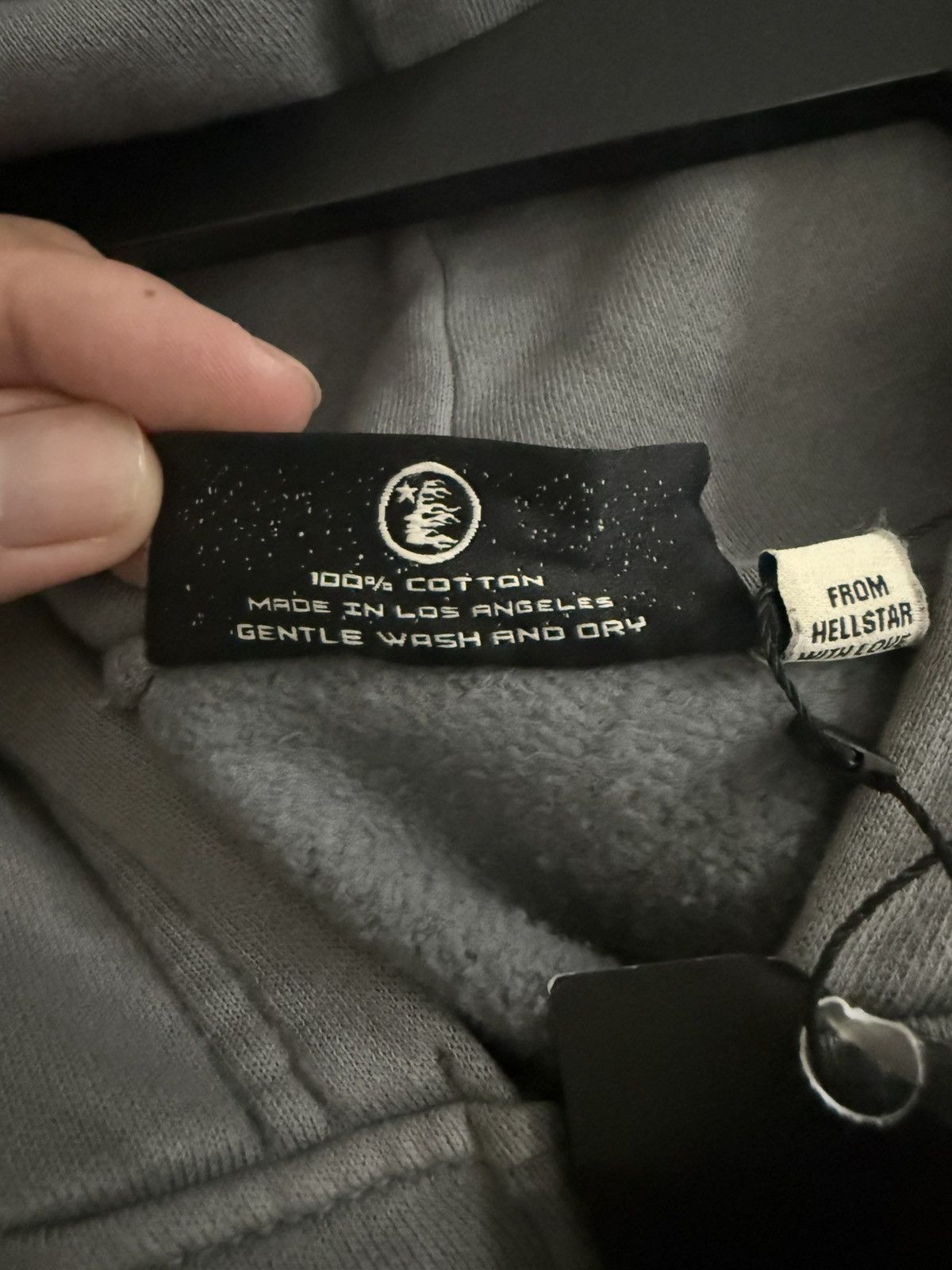 HELLSTAR Hellstar Sports Zip-Up Hoodie Grey Size US M / EU 48-50 / 2 - 5 Thumbnail