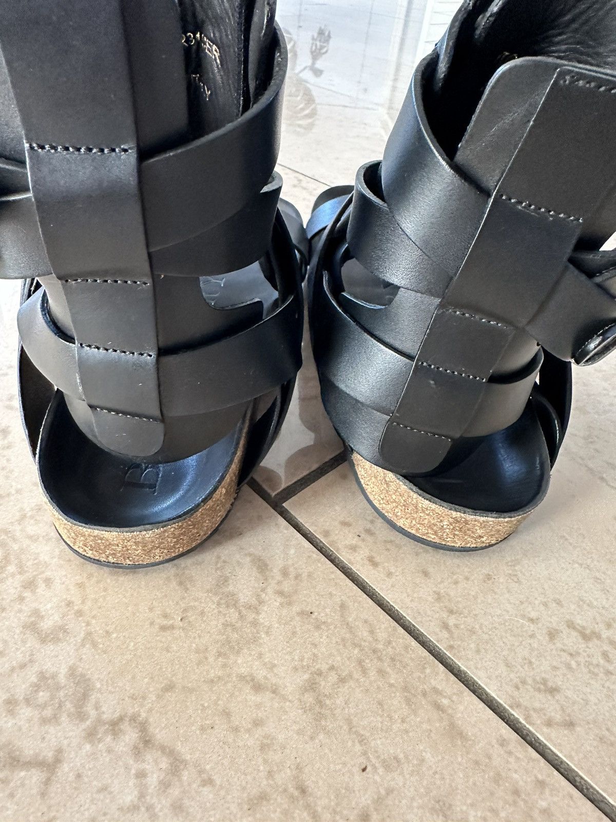 Burberry Prorsum Butberry Prorsum ss11 leather gladiator sandals Size US 11 / EU 44 - 9 Thumbnail