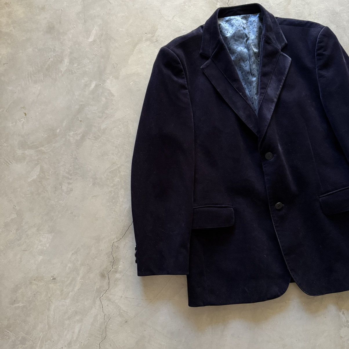 Other Vintage Chrisitian Aujard Purple Label Cords Blazer Jacket Size 50R - 2 Thumbnail