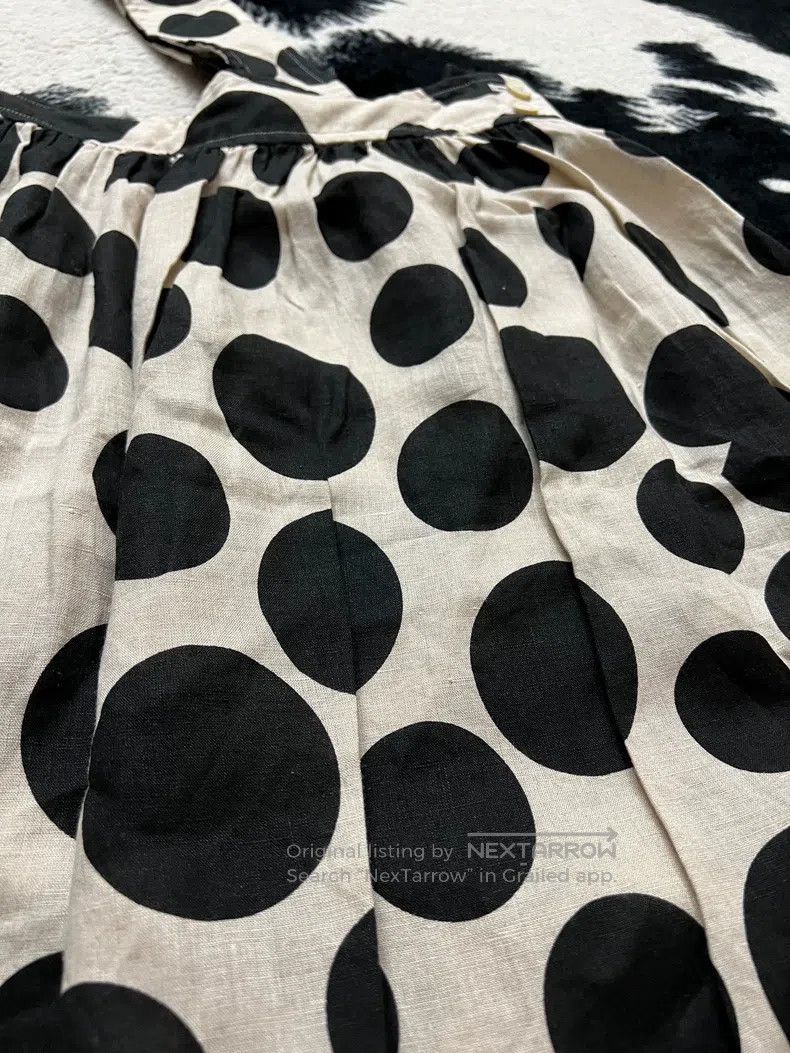 Comme des Garcons Comme des Garcons Polka Dot One Shoulder Strap Skirt Size S / US 4 / IT 40 - 3 Thumbnail