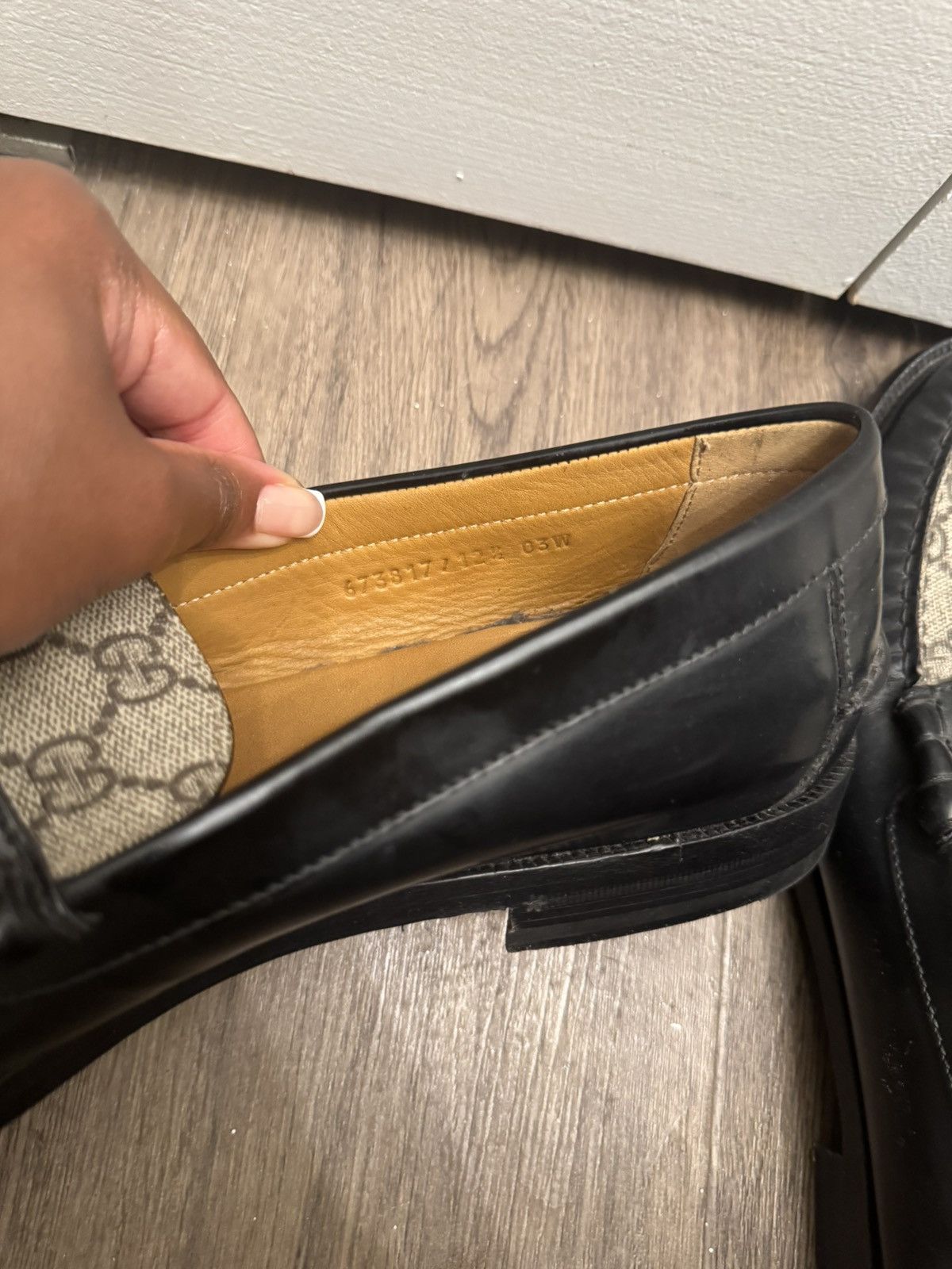 Gucci Gucci GG Supreme Canvas Tassel Loafers Size US 13 / EU 46 - 2 Thumbnail