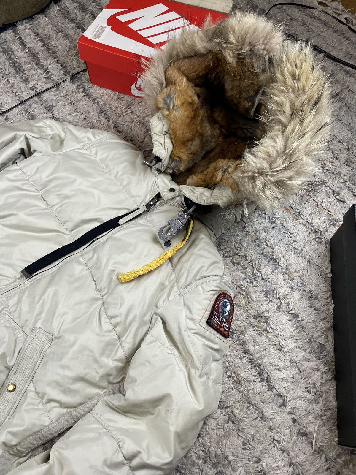 Parajumpers Parajumpers Heavy Fox Fur Hood Down Parka Jacket Size M / US 6-8 / IT 42-44 - 2 Thumbnail