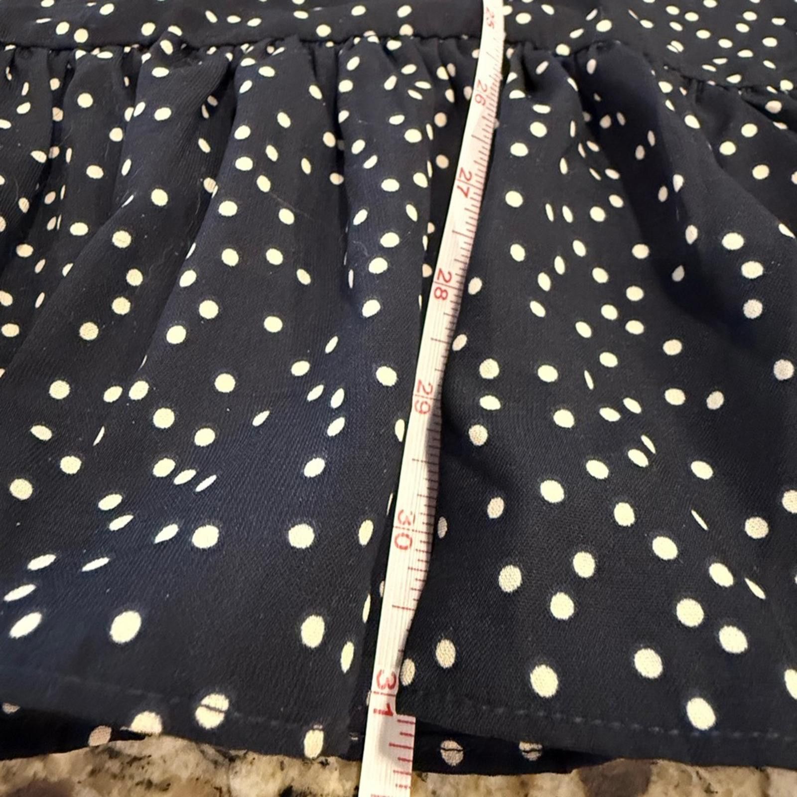 Lulus Lulus black white polka dot ruffle bell sleeve dress SZ XS Size XS / US 0-2 / IT 36-38 - 8 Thumbnail