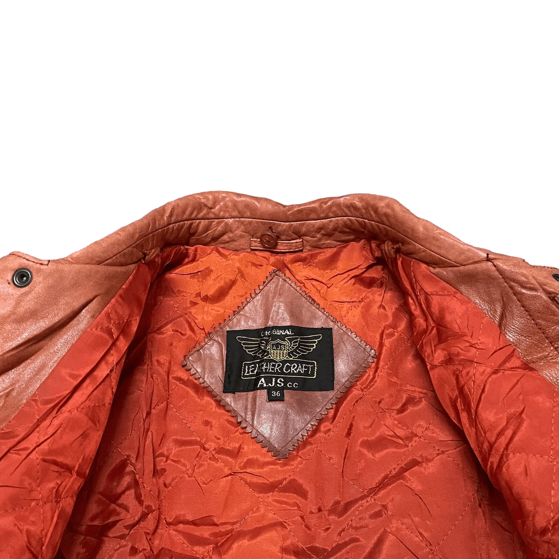 Japanese Brand Vintage Leather Jacket Size US S / EU 44-46 / 1 - 8 Thumbnail