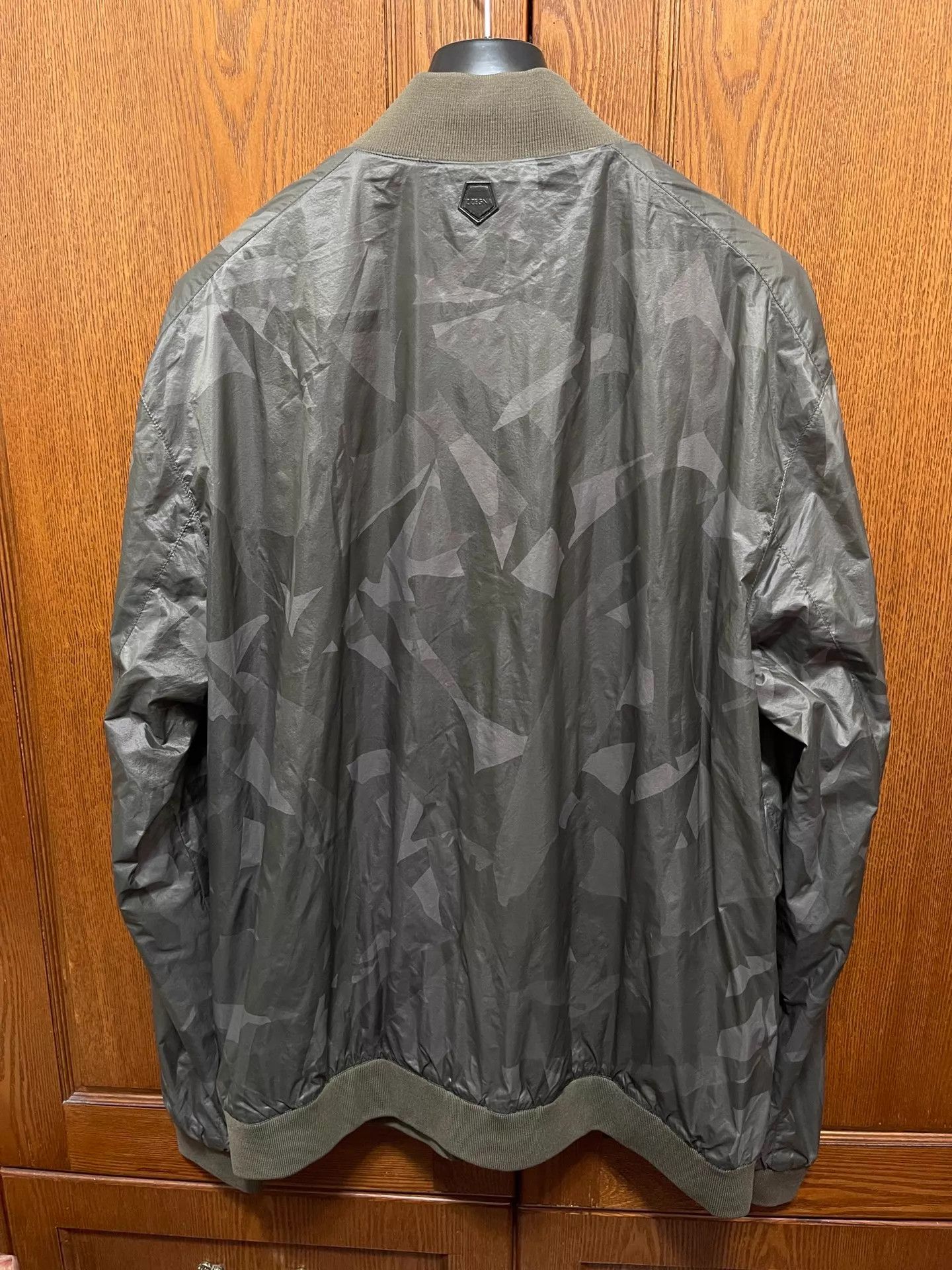 Z Zegna Z ZEGNA Nylon Camouflage Oversized XL Jacket Size US XL / EU 56 / 4 - 2 Thumbnail
