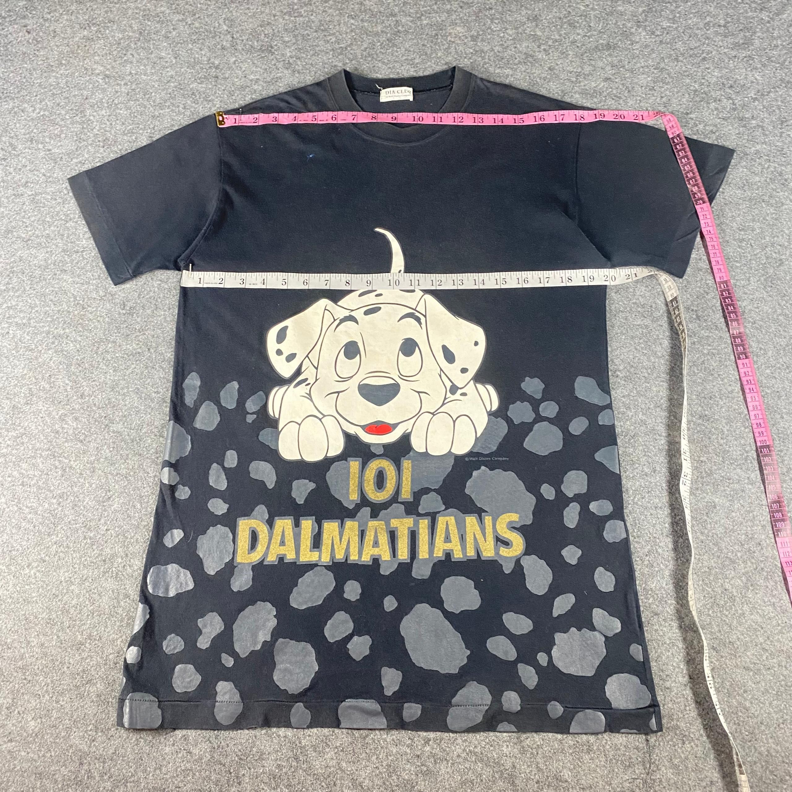Disney Vintage IoI Dalmatians Dia Club Disney Tshirt Size US M / EU 48-50 / 2 - 3 Thumbnail