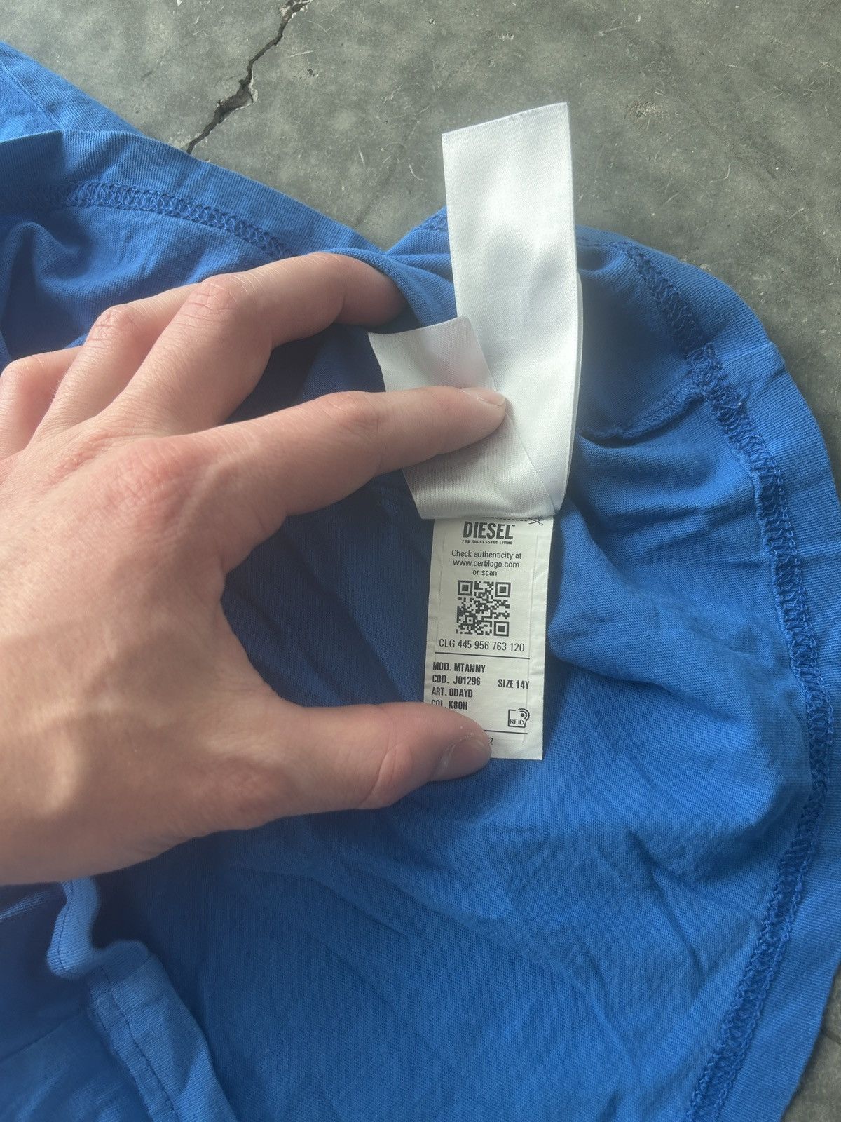 Diesel Diesel Colorblock Pocket Tee Size US M / EU 48-50 / 2 - 6 Thumbnail