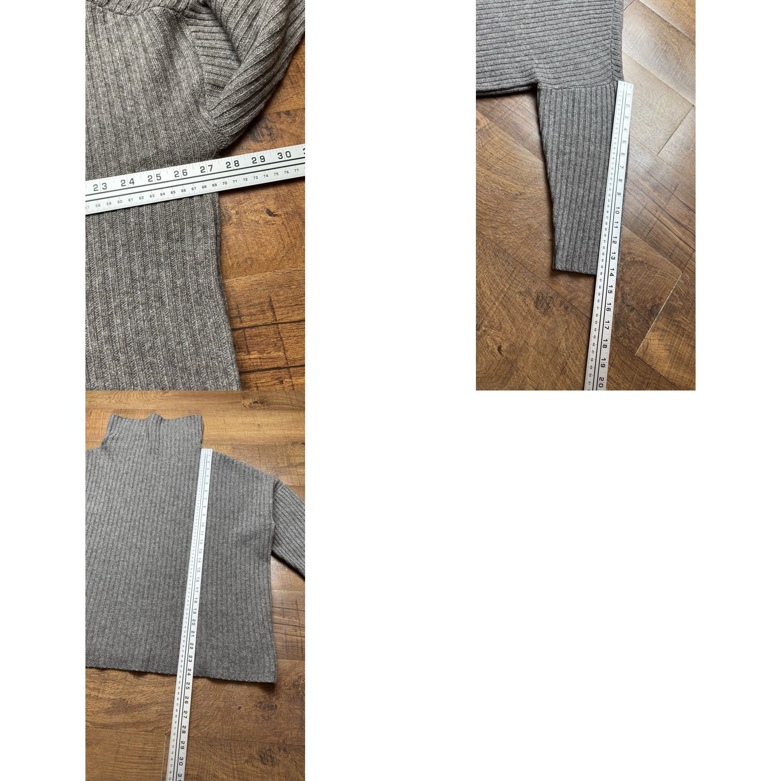 Eileen Fisher Eileen Fisher Sweater Womens Large Gray Yak Wool Oversized Turtleneck Knit Size L / US 10 / IT 46 - 8 Thumbnail