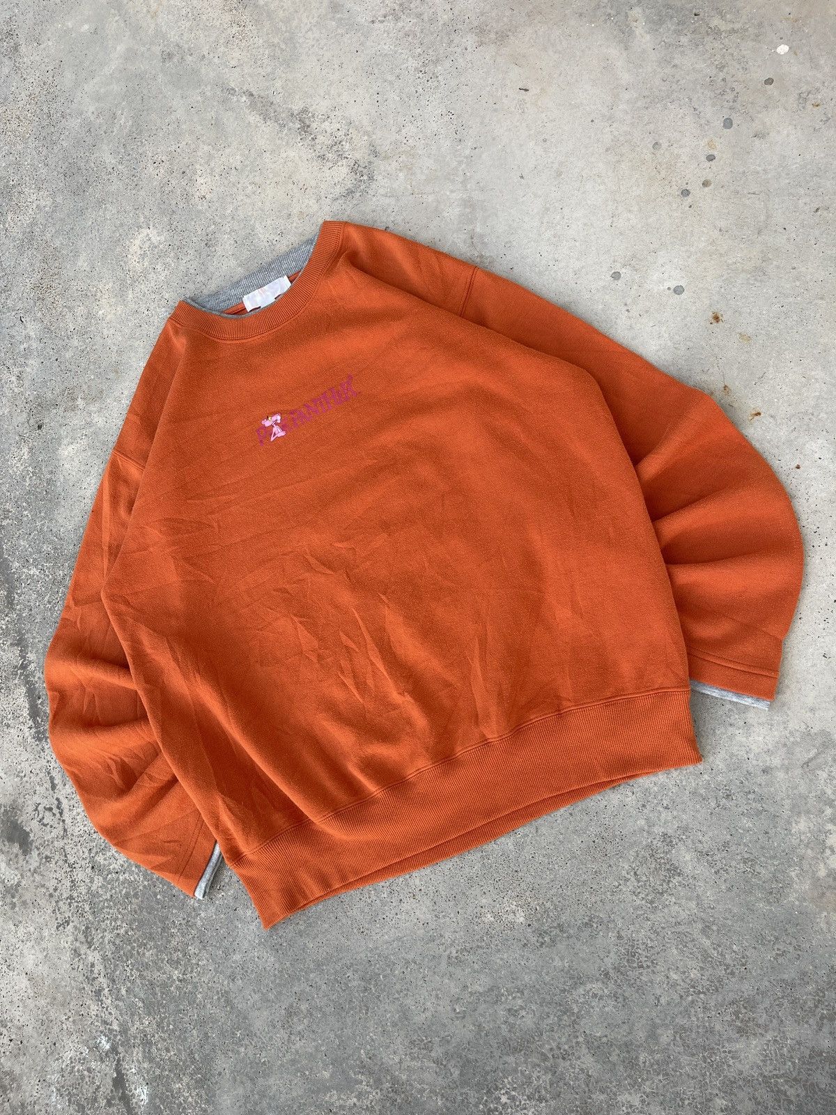 Anime × Cartoon Network × Vintage Vintage Y2K Pink Panther Sweatshirt Size US L / EU 52-54 / 3 - 5 Thumbnail