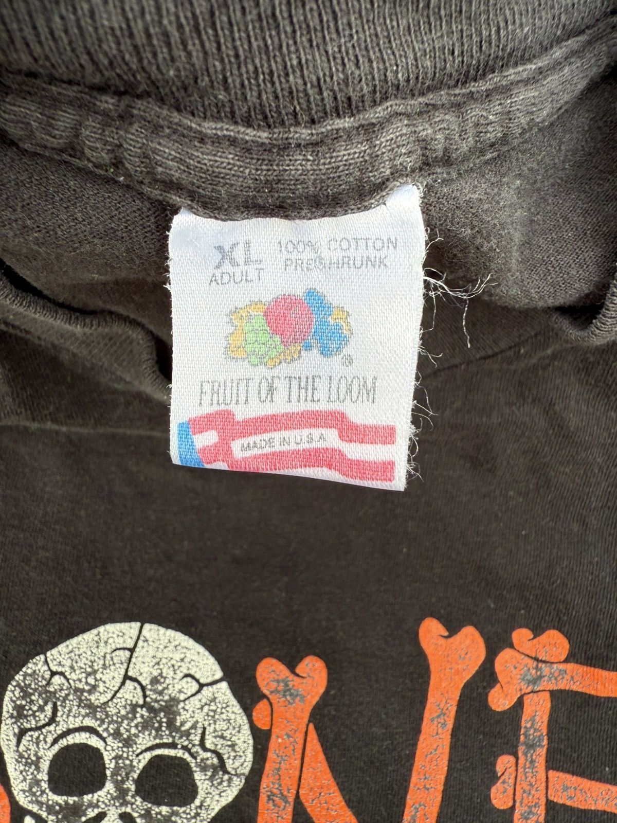 Grateful Dead BONE MAN vintage shirt Size US XL / EU 56 / 4 - 3 Thumbnail