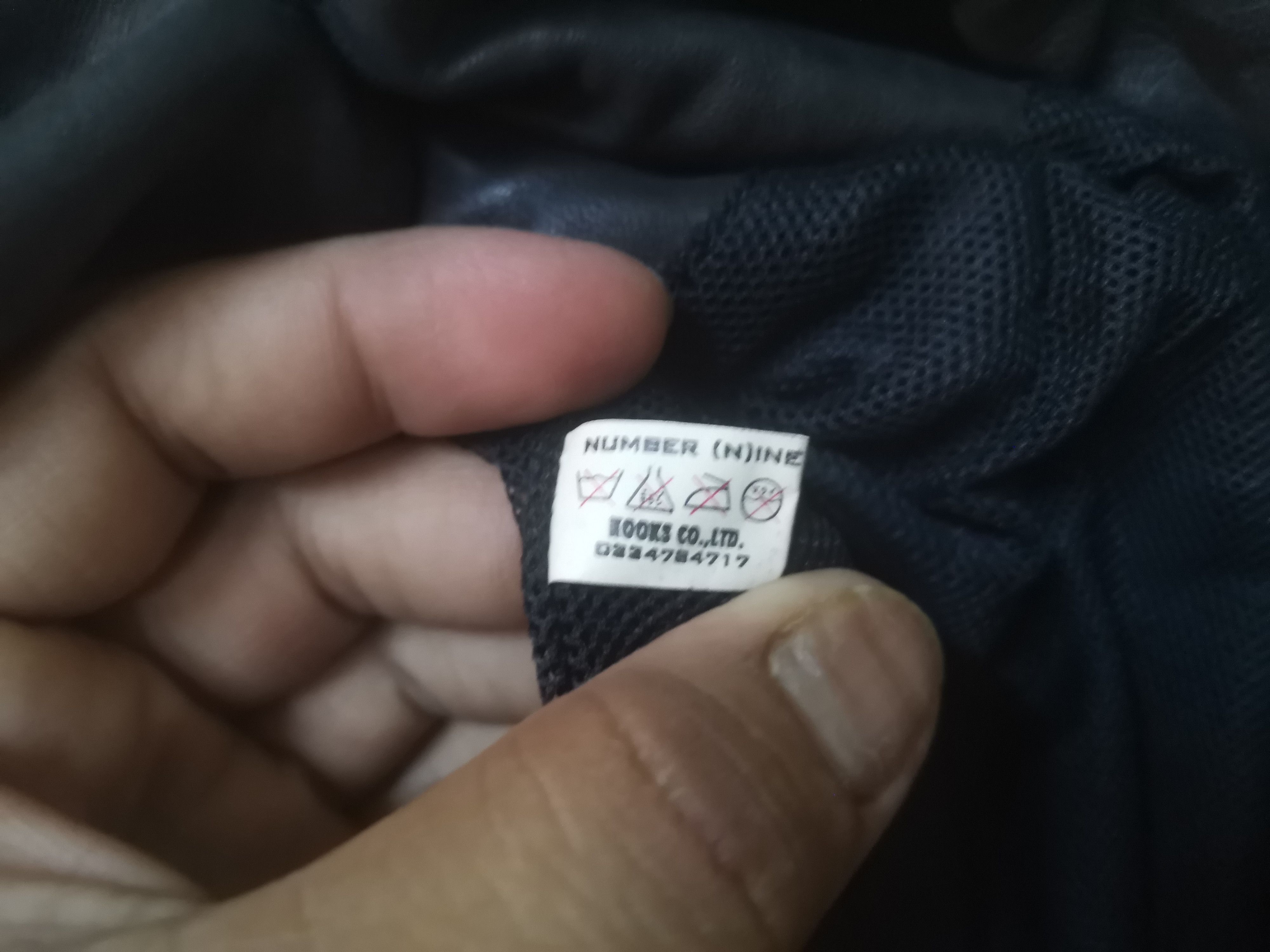 Japanese Brand × Number (N)ine Number nine leather jacket Size US M / EU 48-50 / 2 - 5 Thumbnail