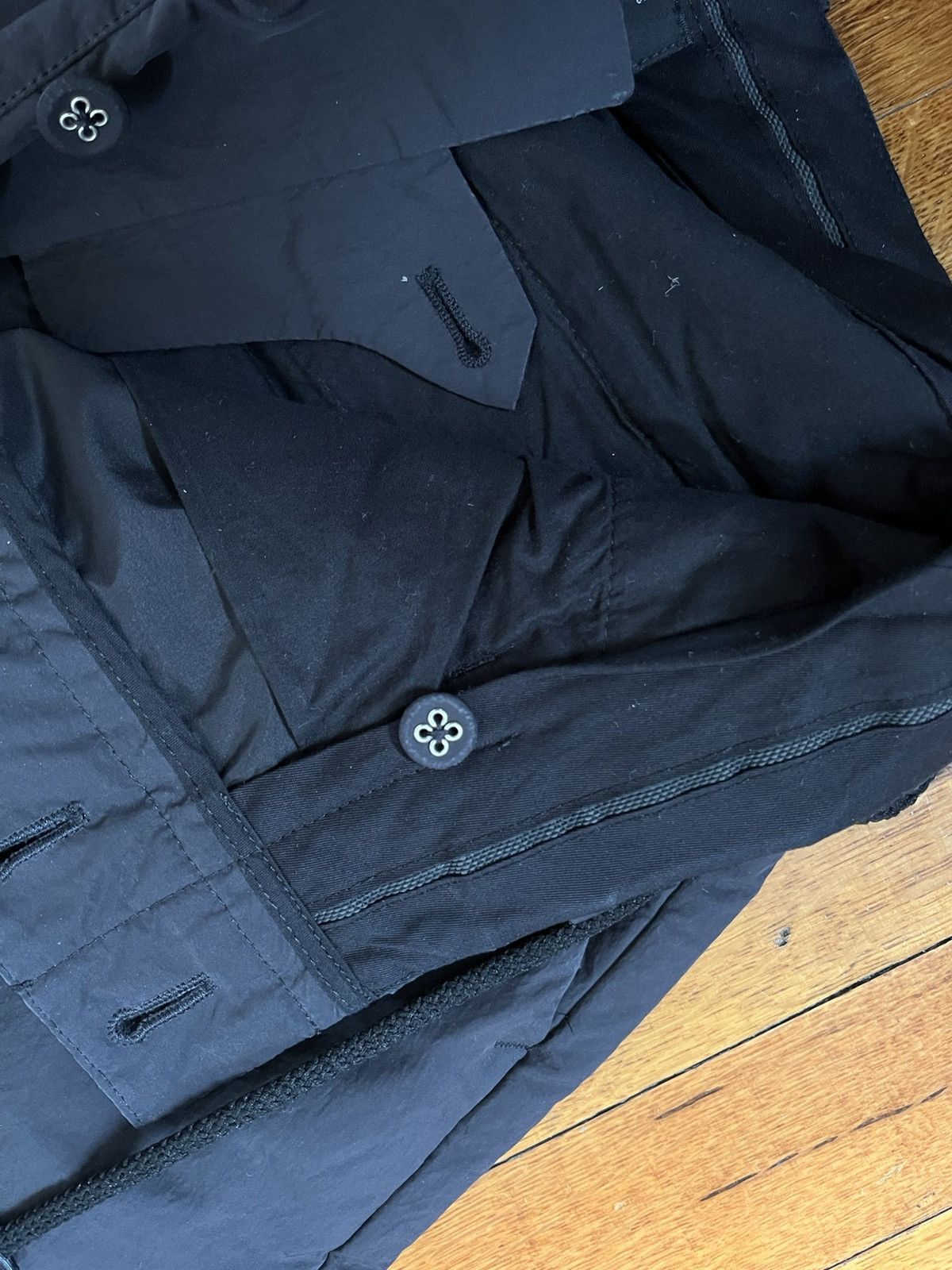Craig Green Craig green black pleated insulated trousers Size US 30 / EU 46 - 4 Thumbnail