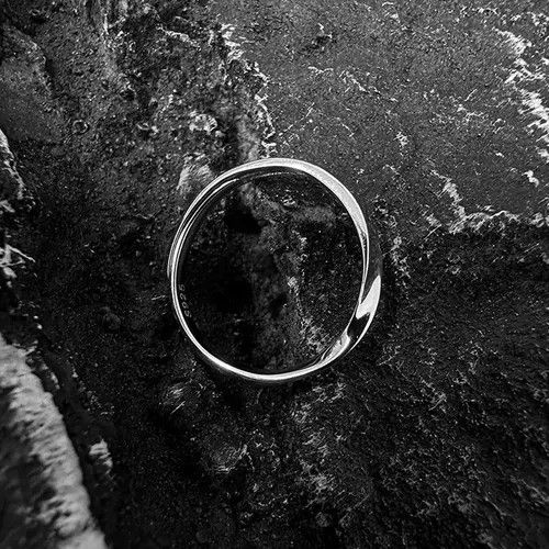 Jewelry Elegant Silver Minimalist Ring - 925 Sterling Silver Size ONE SIZE - 6 Thumbnail