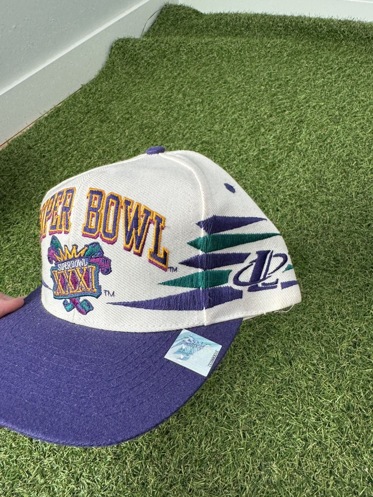 Logo Athletic Super Bowl diamond cut snapback Size ONE SIZE - 2 Thumbnail