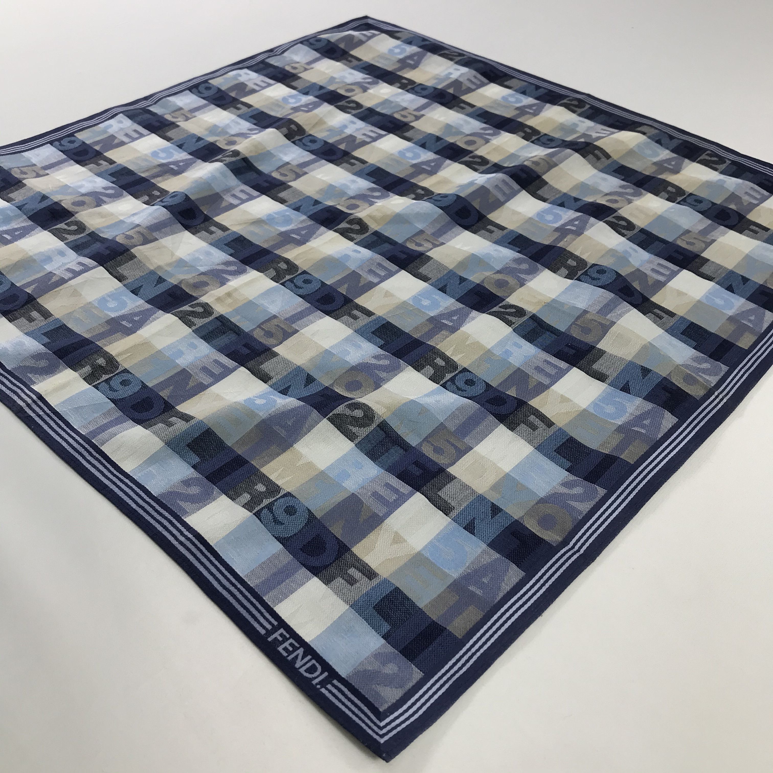Vintage Vintage Fendi Bandana / Handkerchief / Neckerchief - S903 Size ONE SIZE - 2 Thumbnail