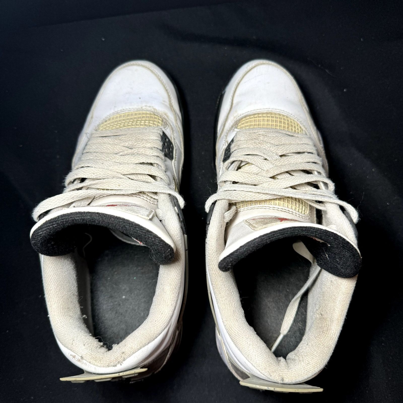 Jordan Brand × Nike Air Jordan 4 Retro White Cement 2012 Men's Shoes - Size 10 Size US 10 / EU 43 - 5 Thumbnail
