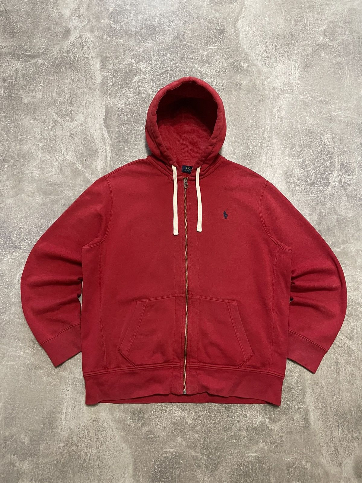 Polo Ralph Lauren Vintage Polo Ralph Lauren Zip-Up Hoodie Size US XL / EU 56 / 4 - 1 Thumbnail