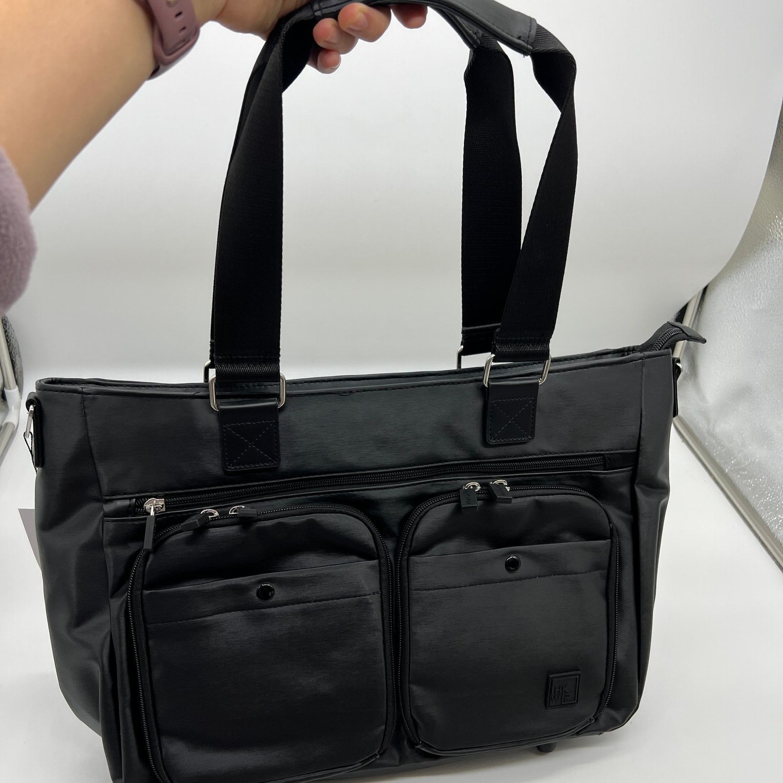 Other IHKWIP Cargo Catchall Tote No Cross Crossbody Metallic Black Size ONE SIZE - 3 Thumbnail