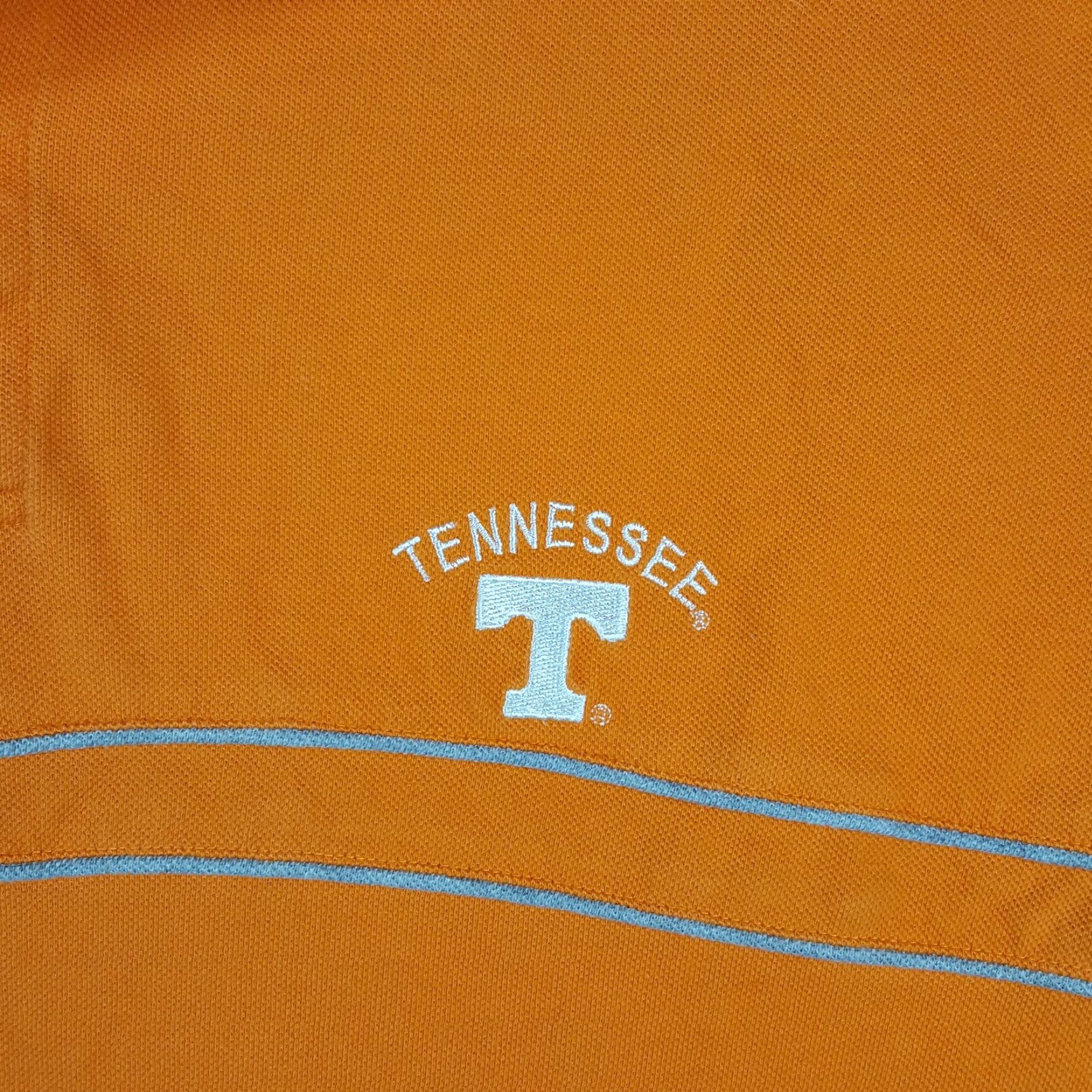 Starter VINTAGE Starter Tennessee Vols Polo Shirt Orange Men's XL Button Collar Cotton 90s} Size US XL / EU 56 / 4 - 3 Thumbnail