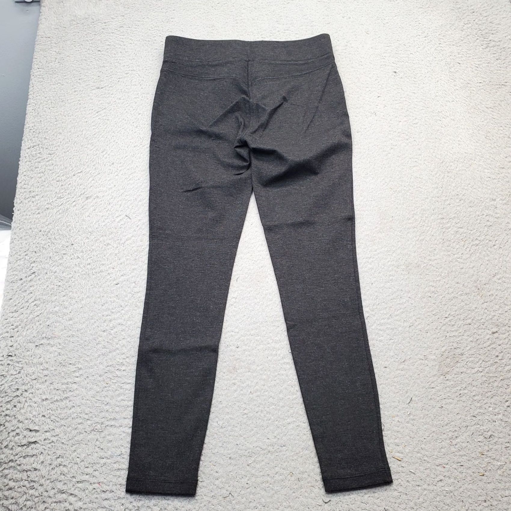Loft Loft Women S Black Skinny Jegging Pants Elastic Waist Pull On Size 28" / US 6 / IT 42 - 2 Thumbnail