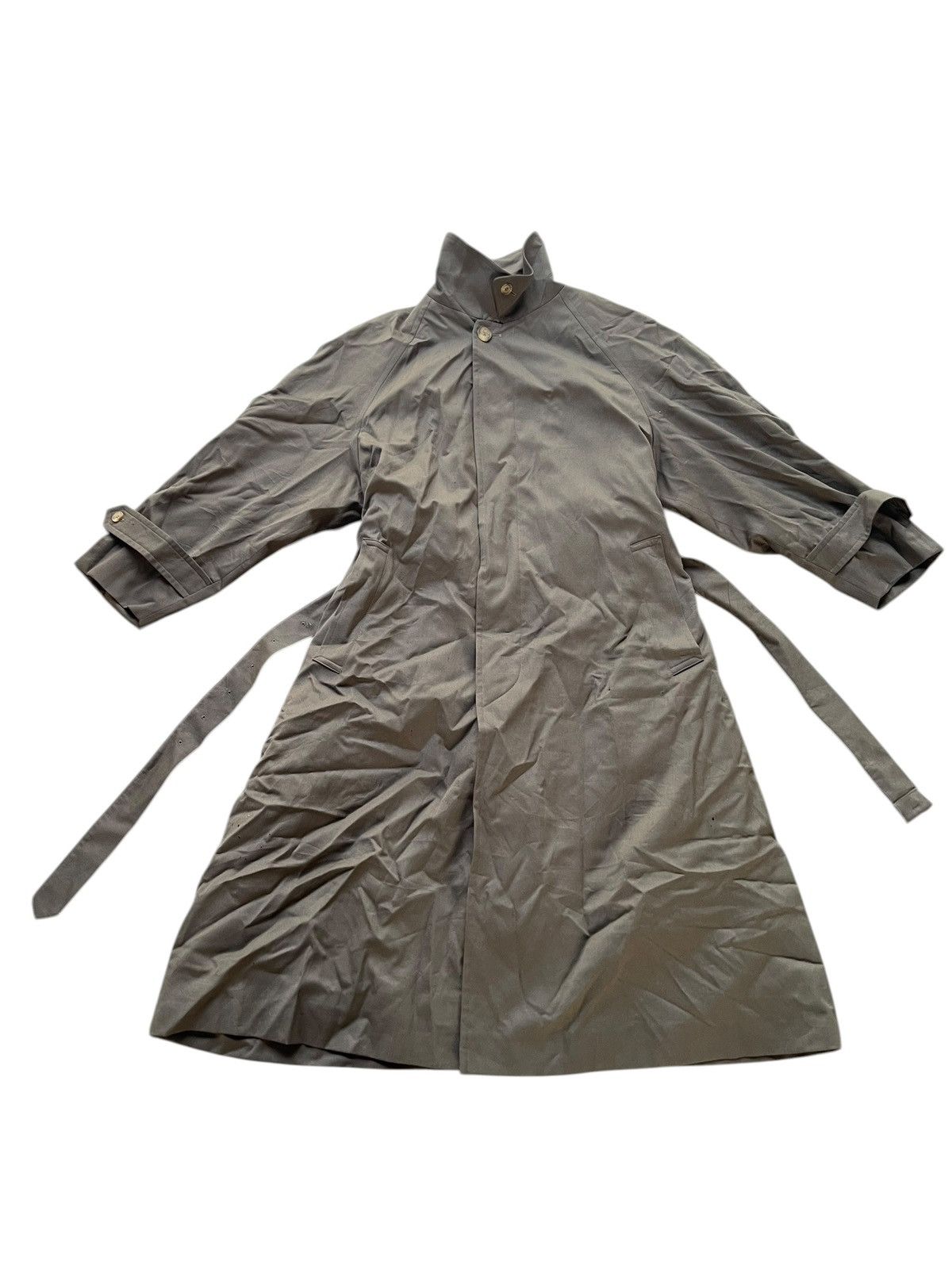 Burberry Vintage 90s Burberry long Jacket Made In Usa Size US M / EU 48-50 / 2 - 1 Thumbnail